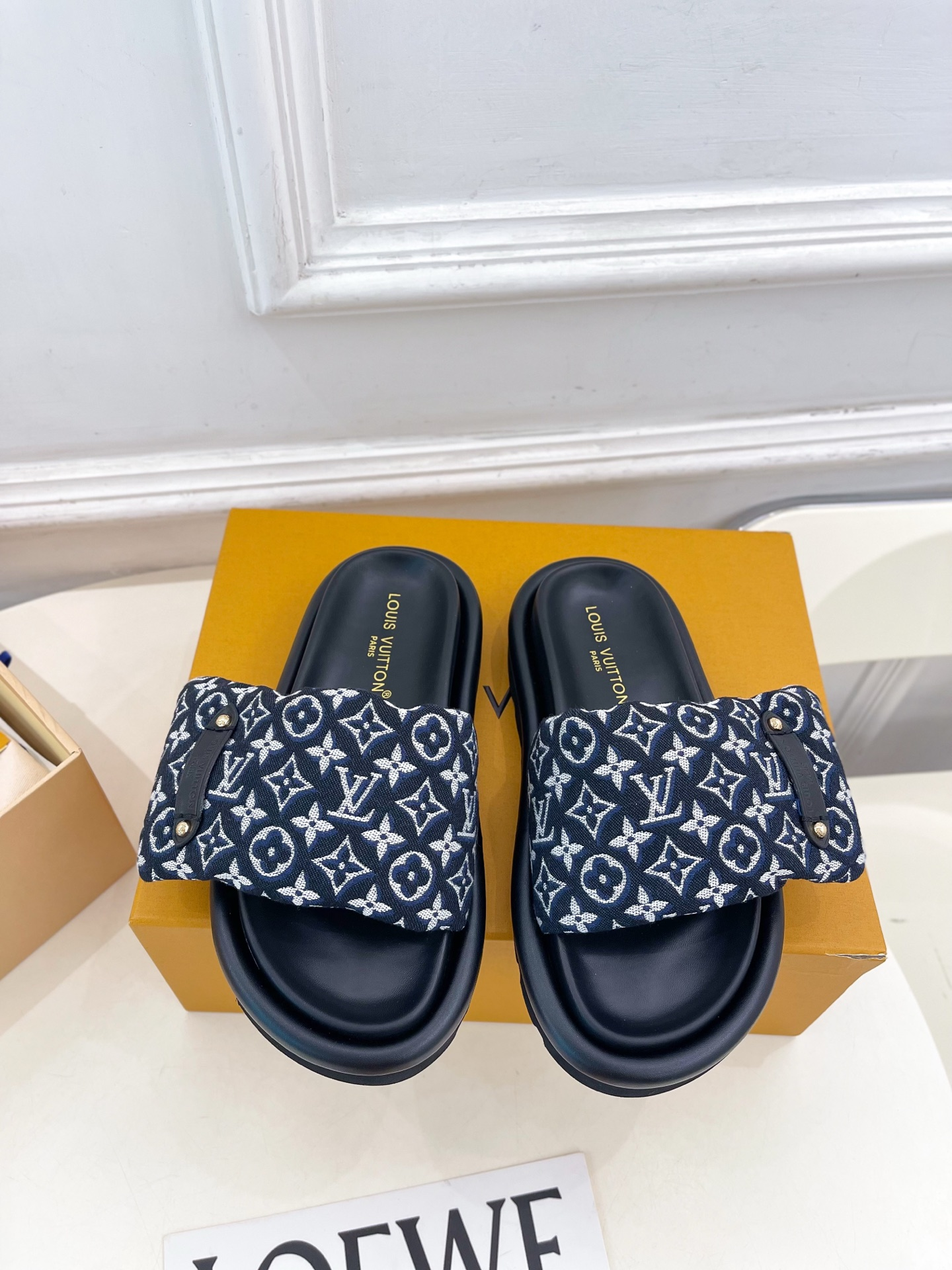 LV Pool Pillow Comfort Mule