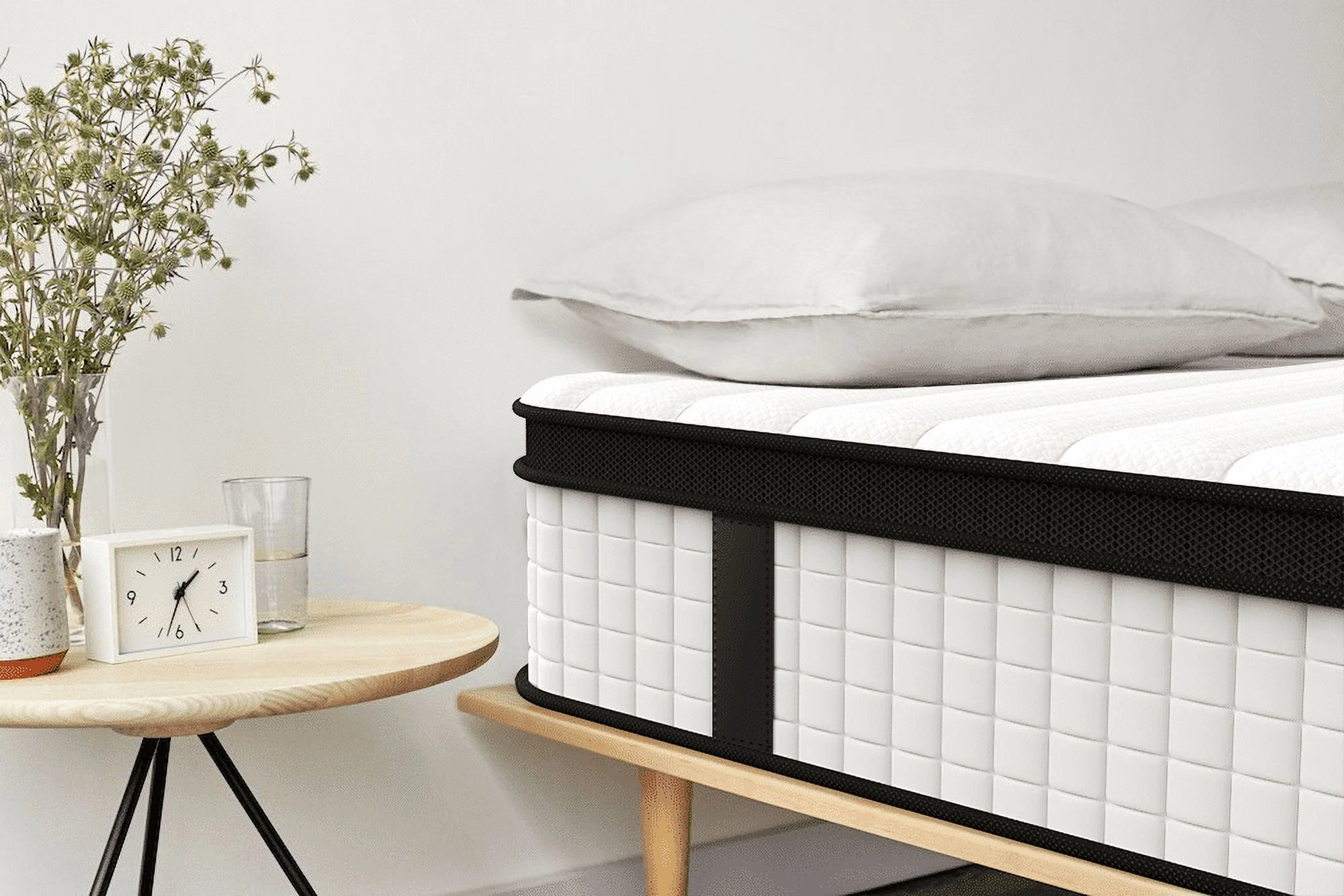 Inofia 10 Inch Hybrid Queen Size Mattress in a Box with Responsive Memory Foam, Multiple Sizes