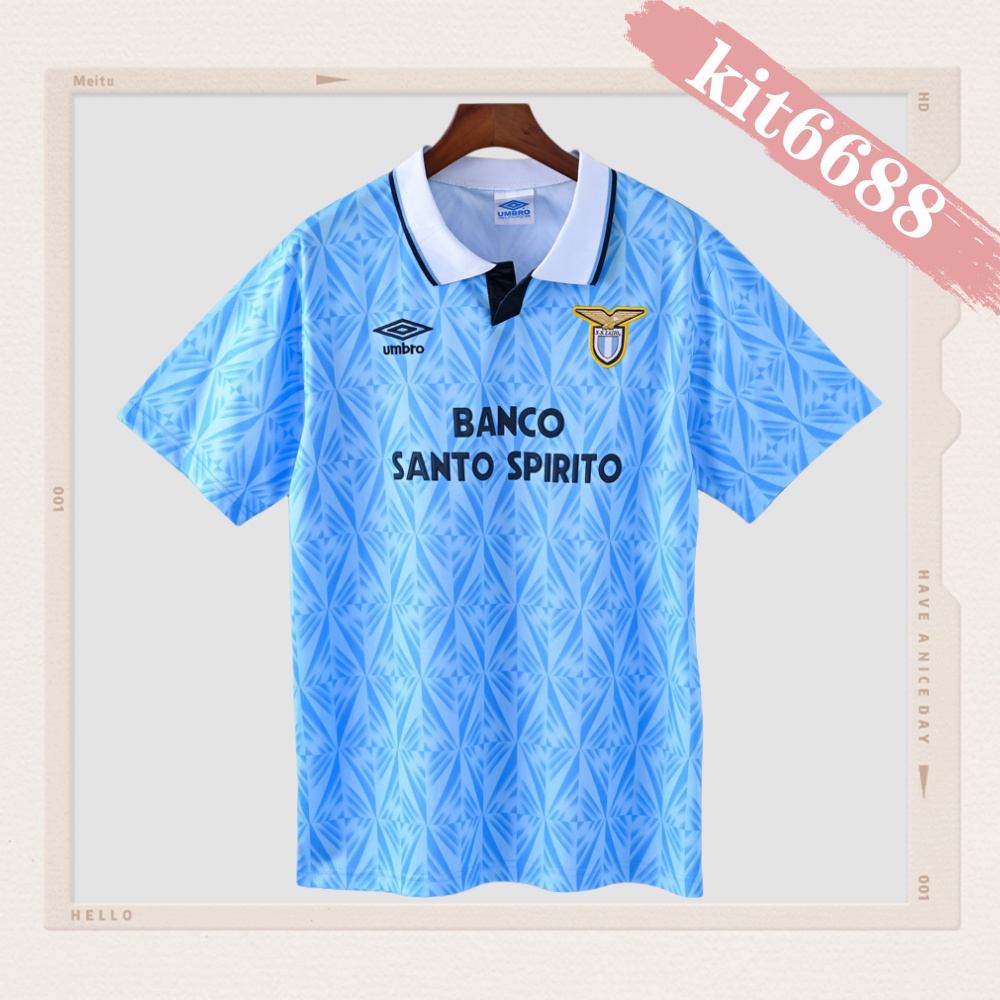 1991/1992 Lazio Home Retro Football Shirt