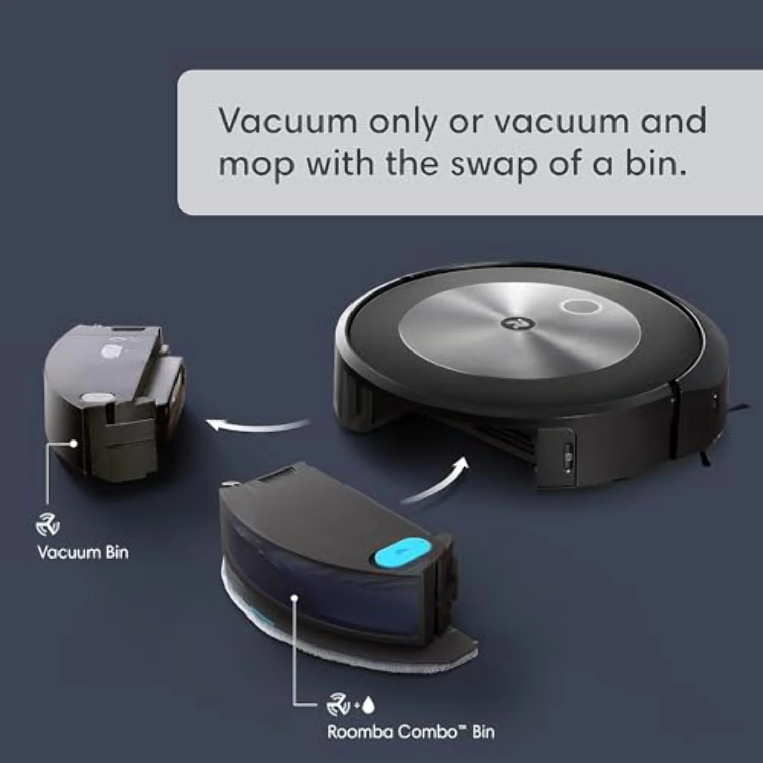 iRobot Roomba Combo j5+ Self-Emptying Robot Vacuum  Mop