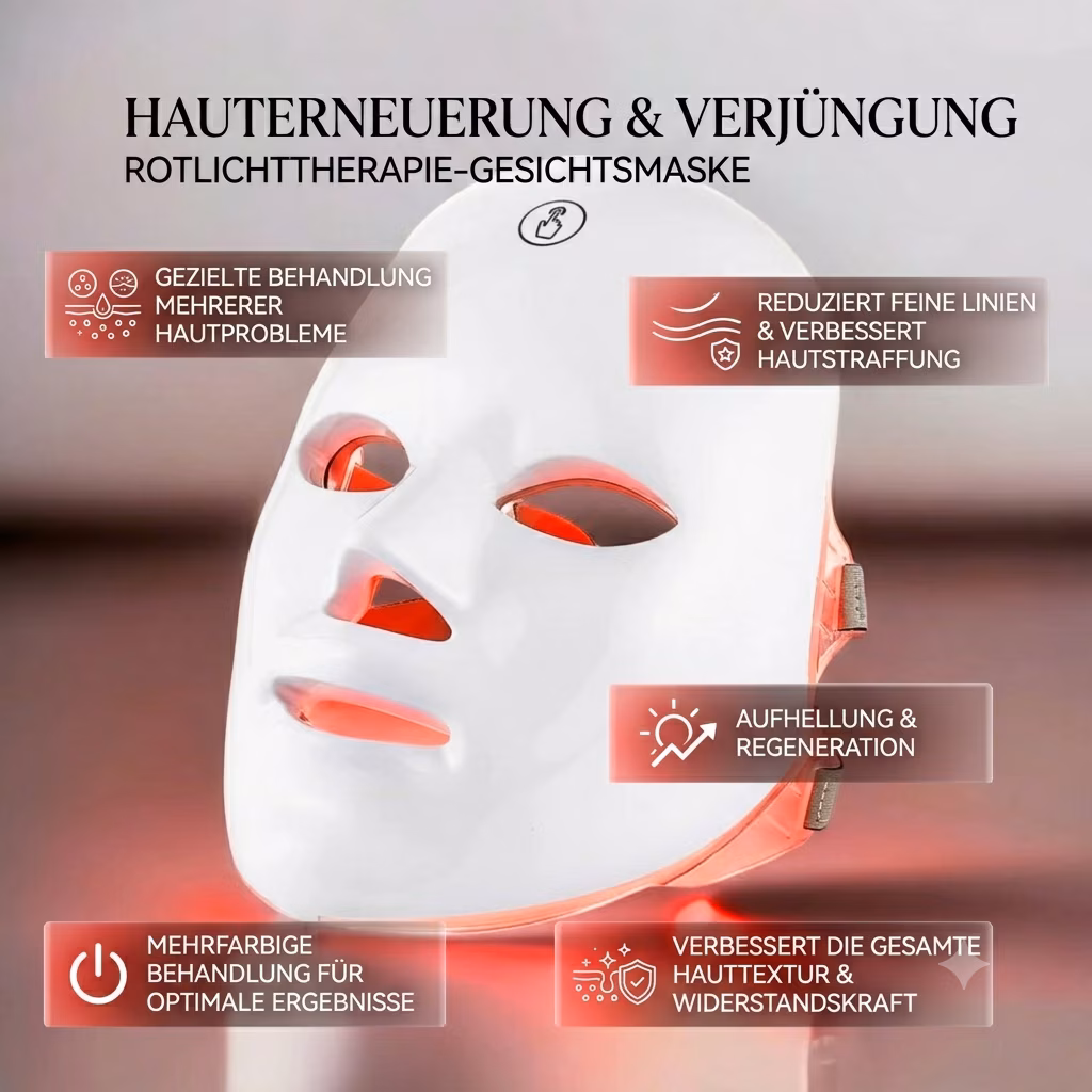 Skin Retreat & Renew Lichttherapie-Gesichtsmaske