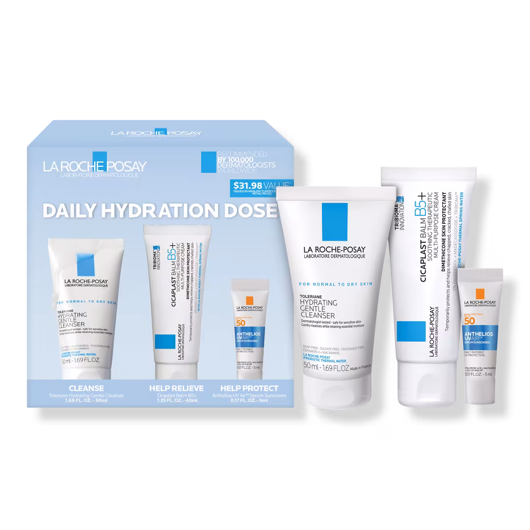 La Roche-Posay  Daily Hydration Dose Three Piece Discovery Set