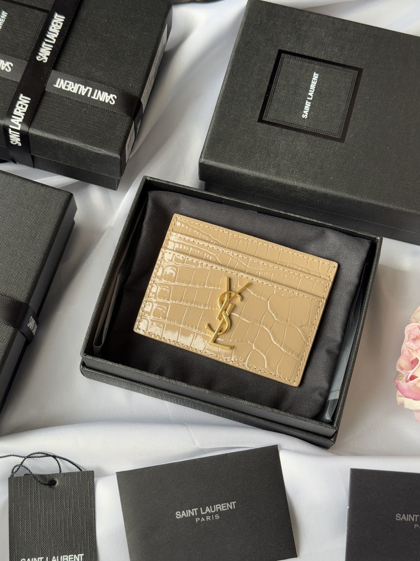 YSL Wallets Card Holder Wallet 423291