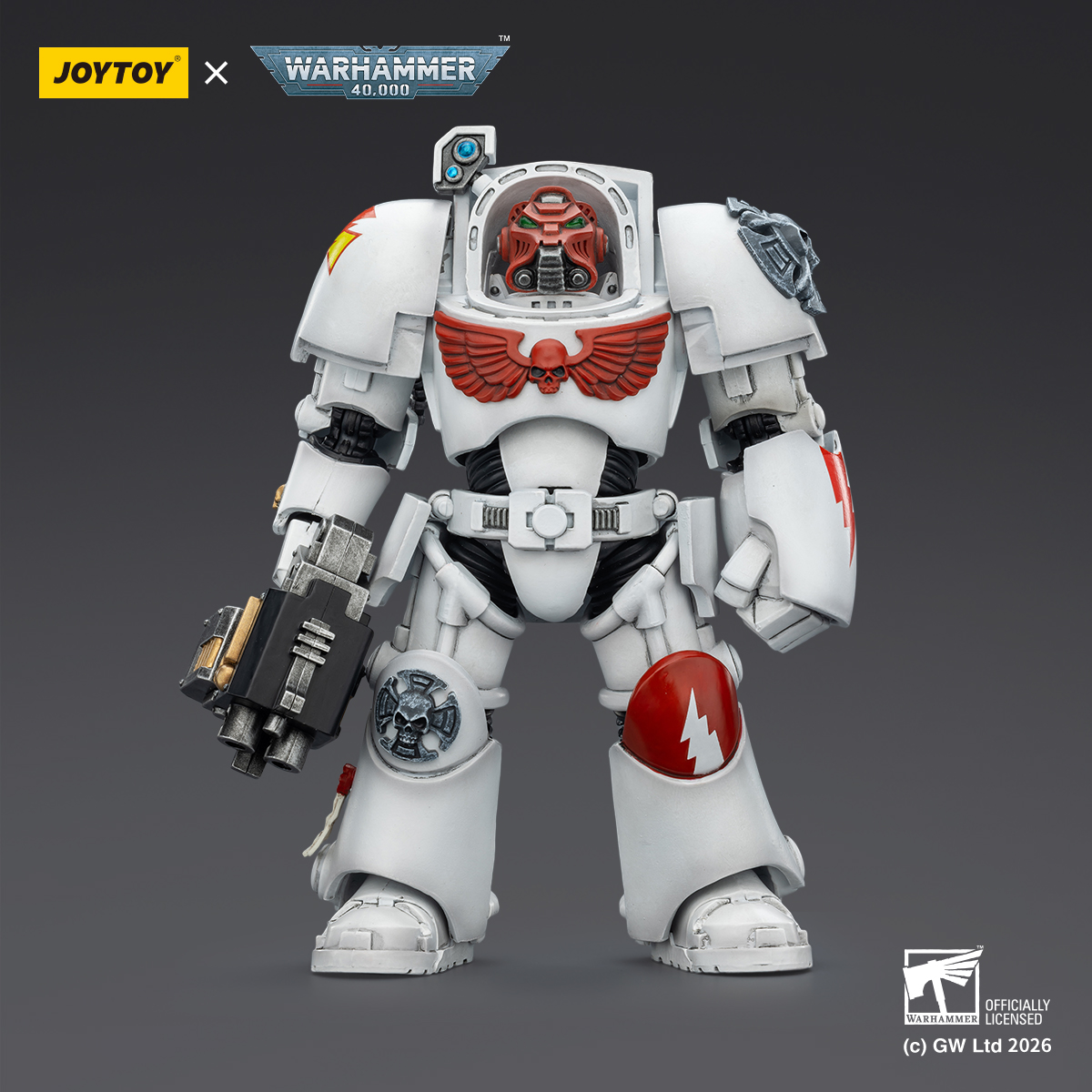 JOYTOY Warhammer 40k 1: 18 White Scars Terminators - JOYTOY WORLD