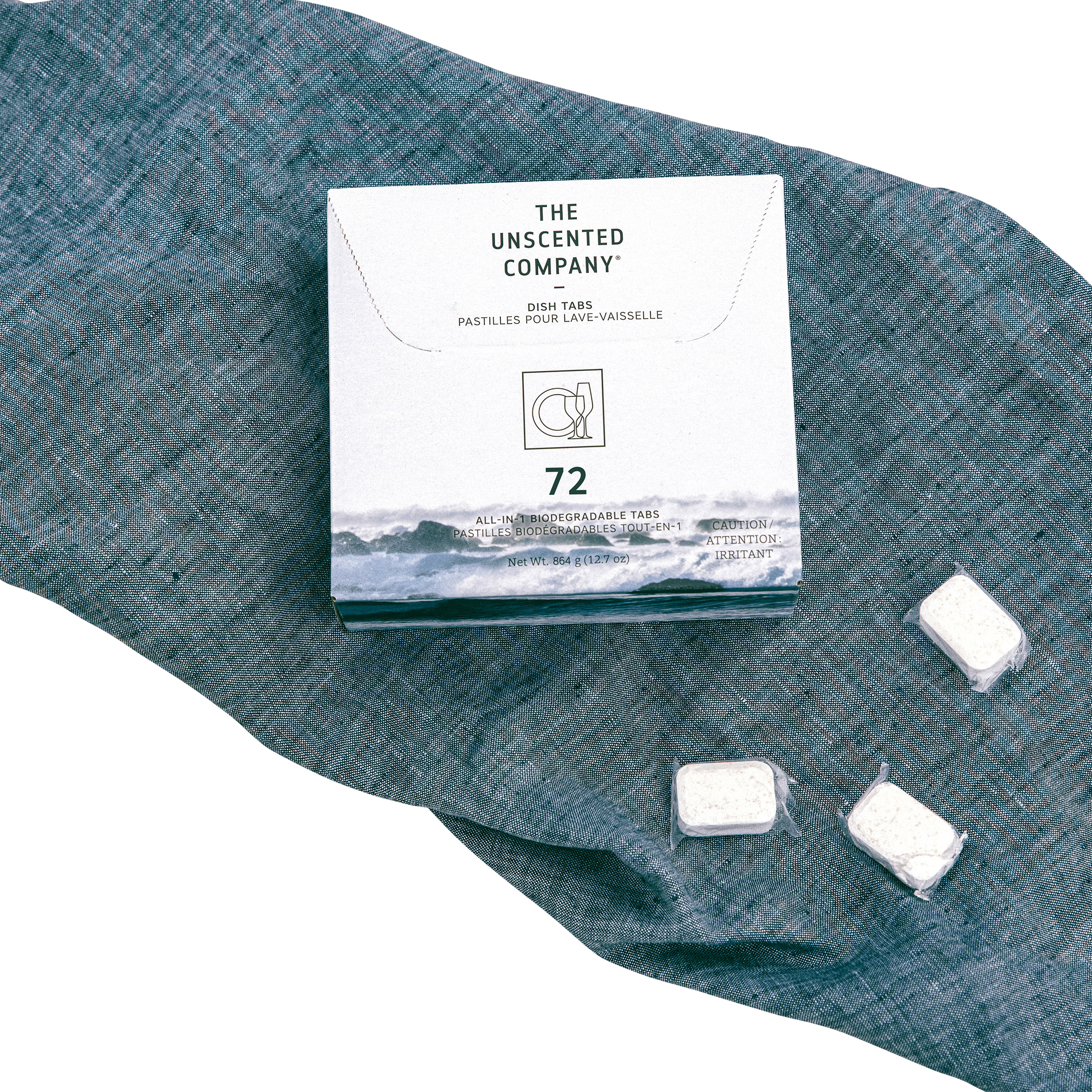 The Unscented Company Dishwasher Tabs, 72-count