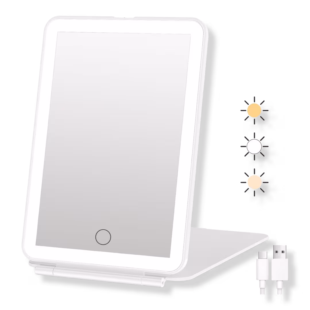 FASCINATE  Rechargeable Travel Makeup Mirror