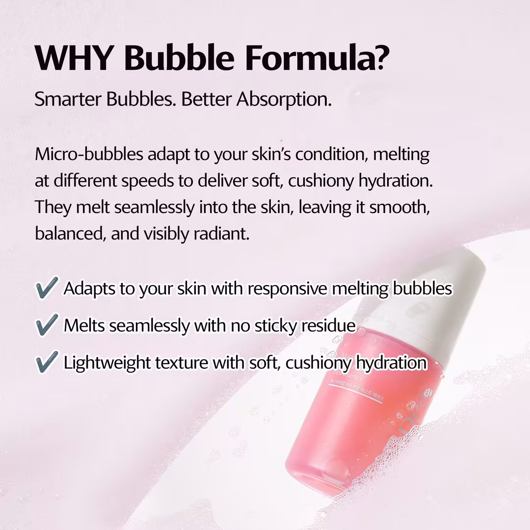 ClearDea.  Mucin Mineral Vita Bubble Hydrating First Essence