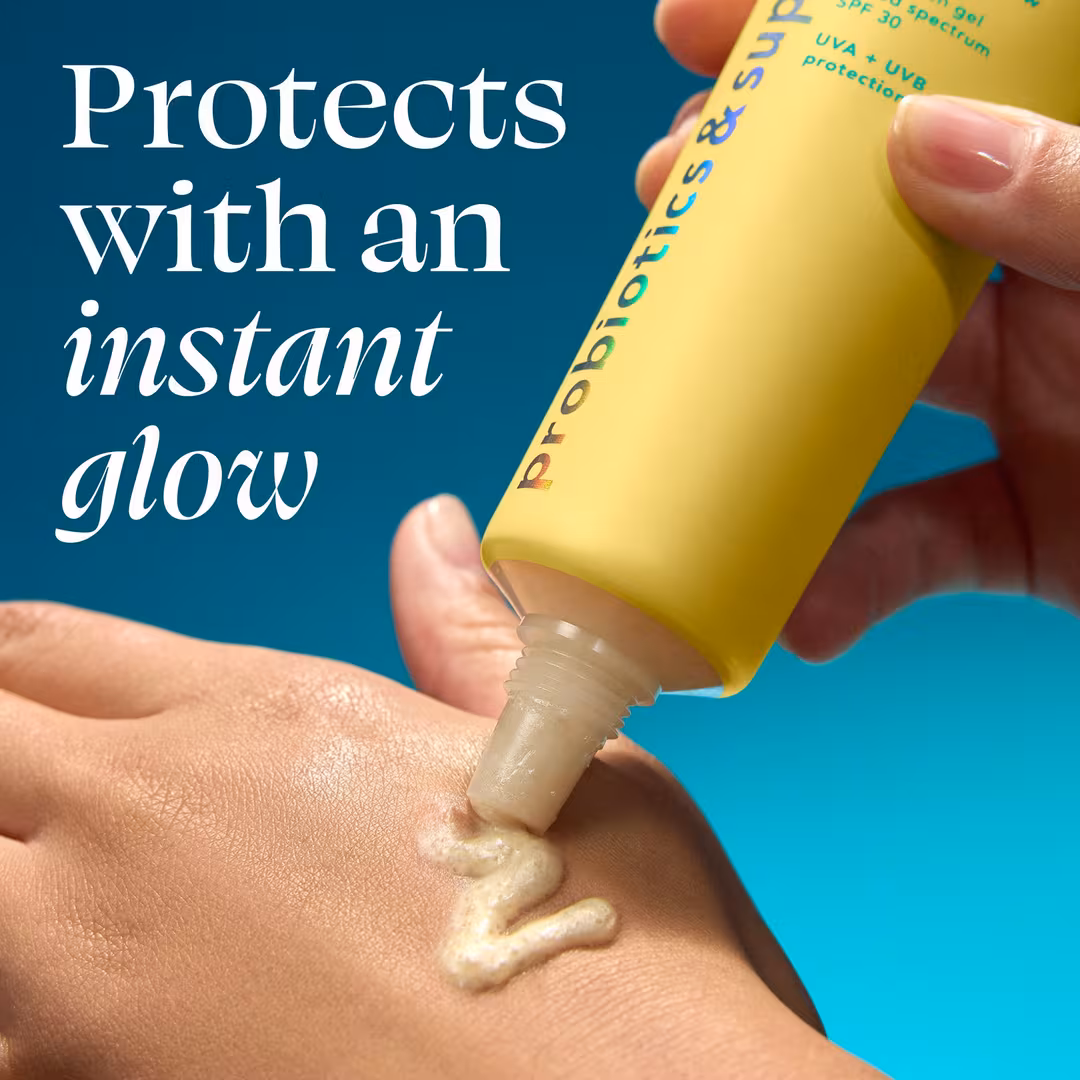 TULA  Protect + Glow Daily Sunscreen Gel Broad Spectrum SPF 30