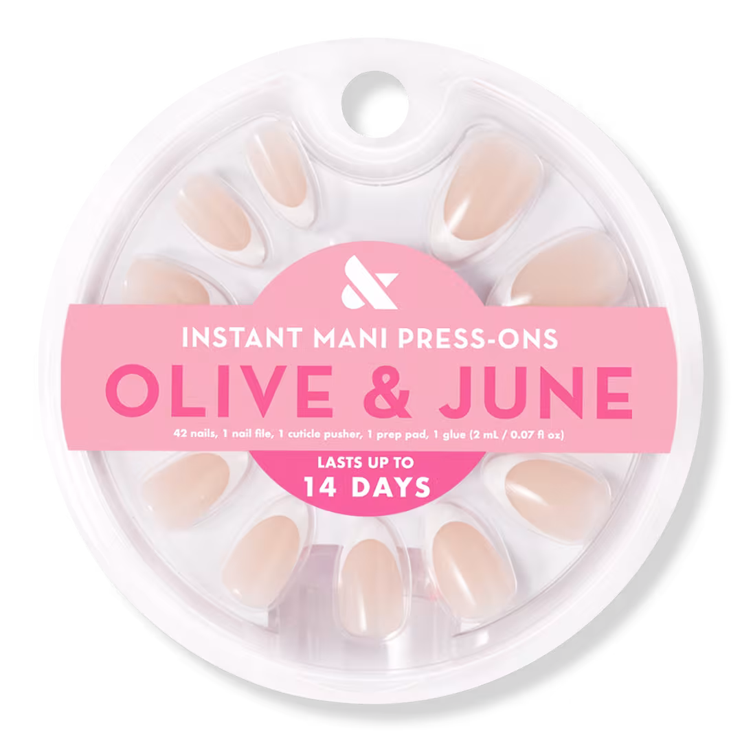 Olive & June  Instant Mani Press-On Nails Iconic French