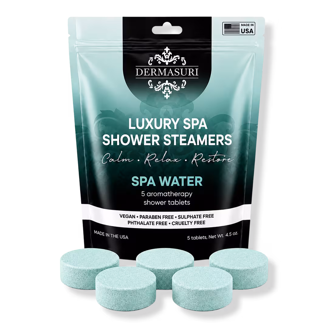 Dermasuri  Spa Water Shower Steamers Aromatherapy Tablets