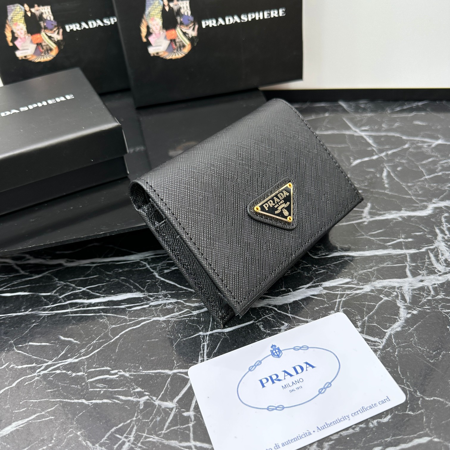 Prada Wallets 209 LM06 10cm