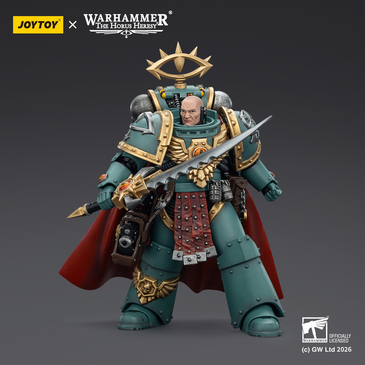 JOYTOY Warhammer The Horus Heresy 1: 18 Sons Of Horus Tybalt Marr and Siege Breaker - JOYTOY WORLD