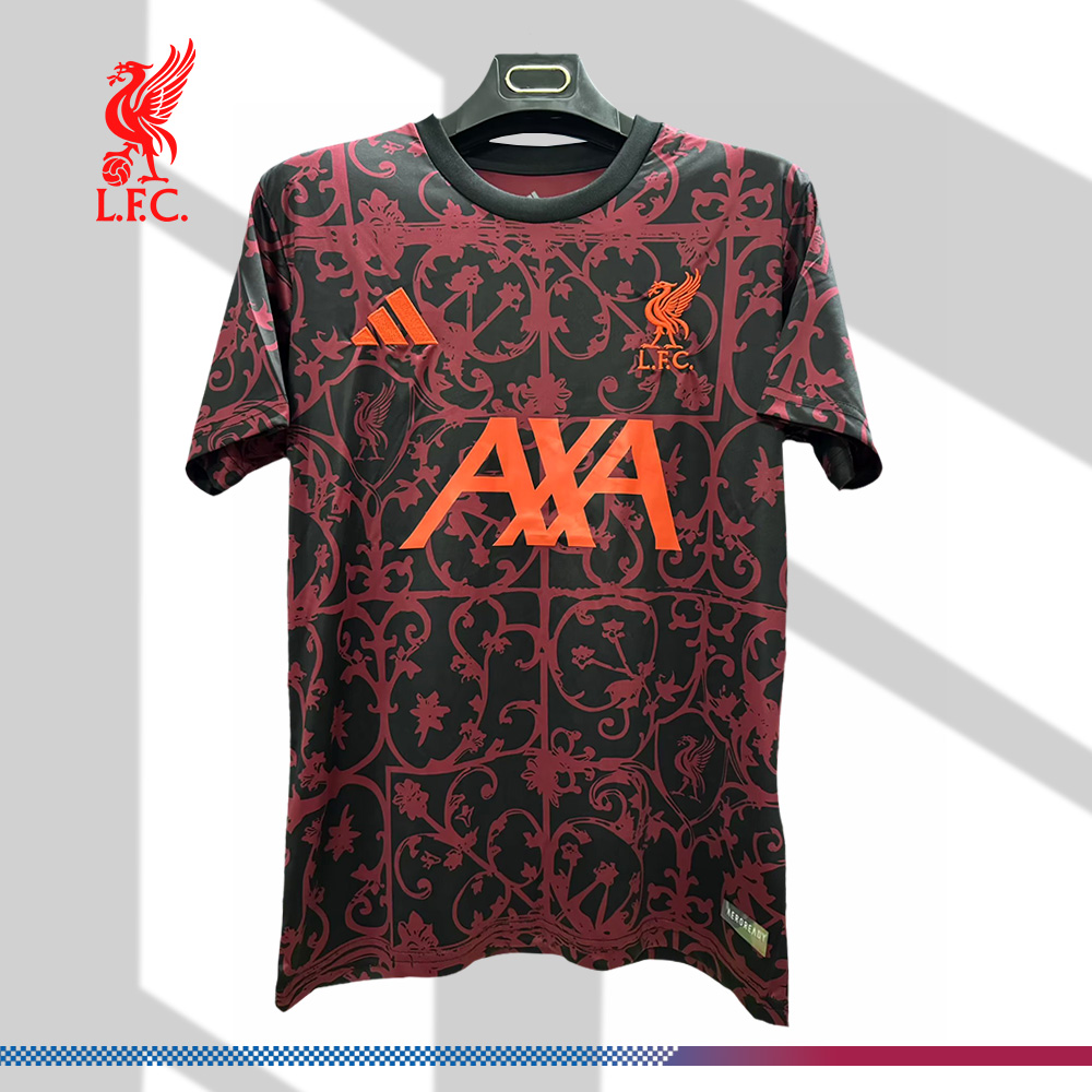 2025/2026 Liverpool Pre-match Training Football Jersey (Fans)