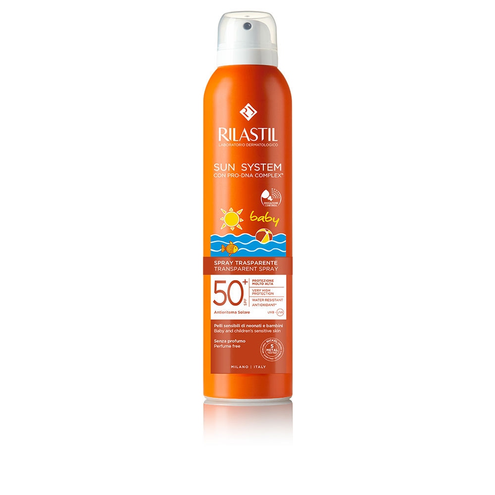 SUN SYSTEM SPF50+ BABY transparentes Spray