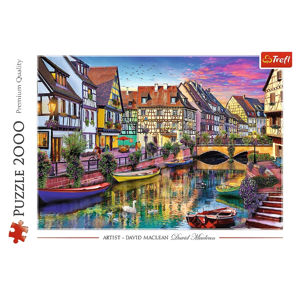 Puzzle 2000 El. Colmar, Francja