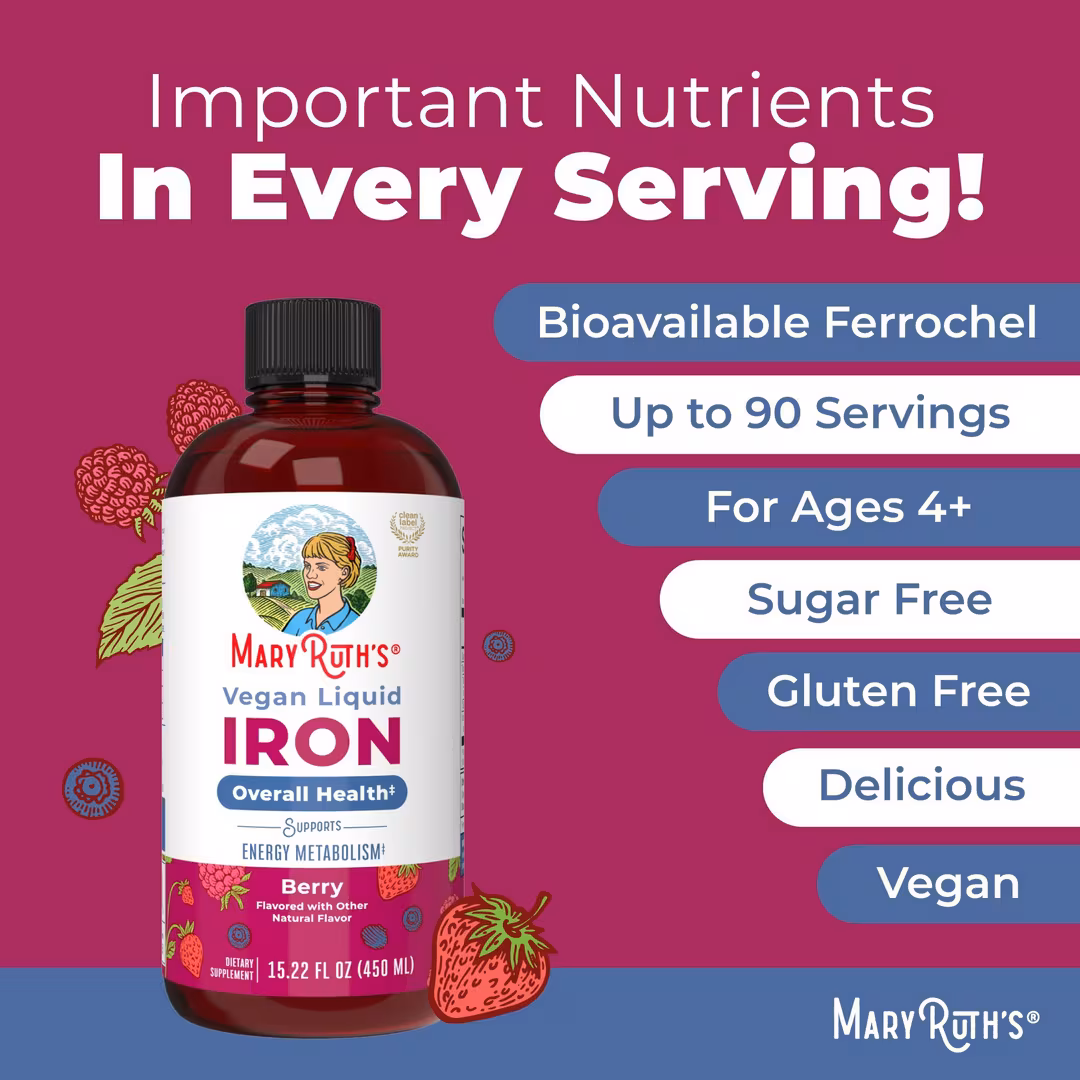 MaryRuth's  Vegan Liquid Iron