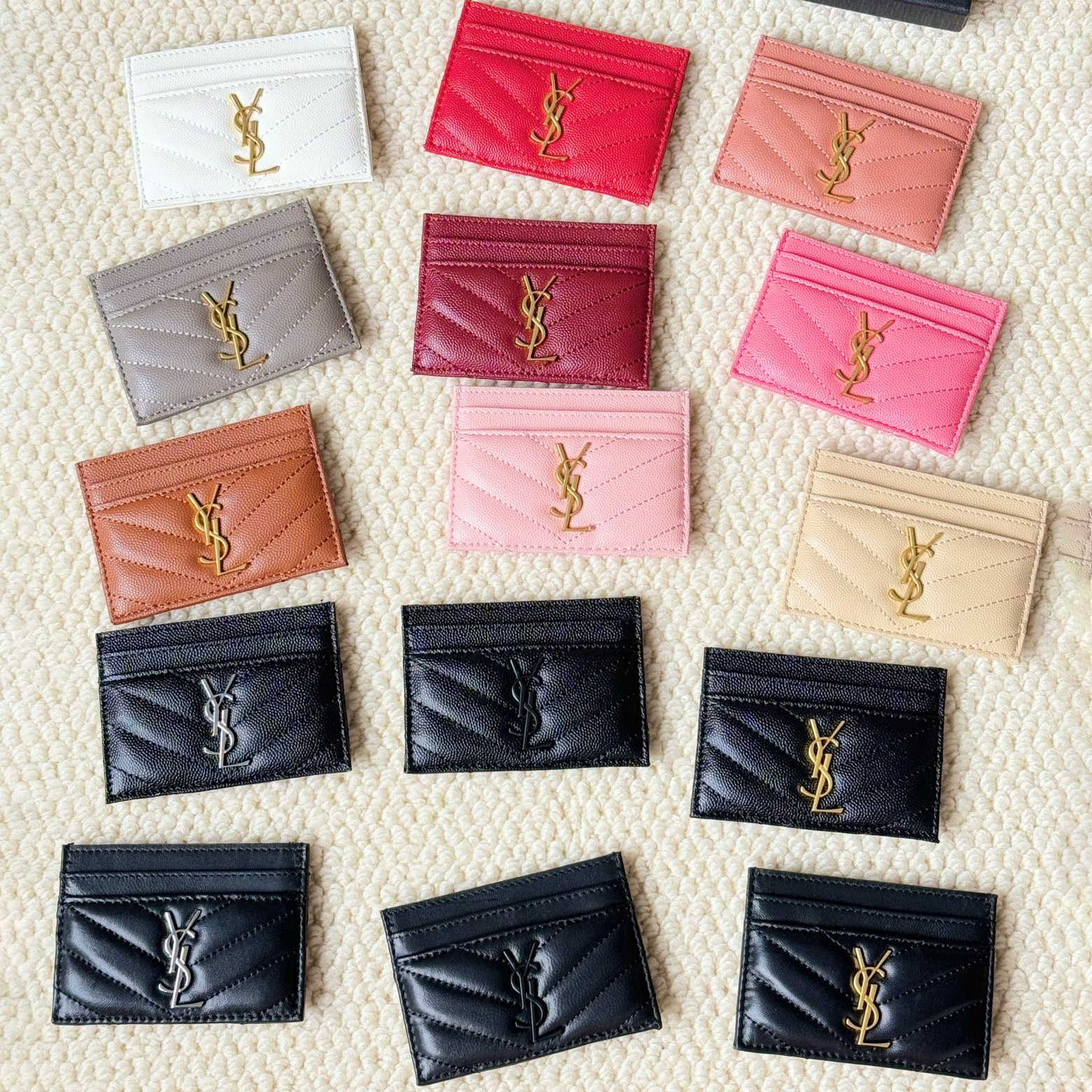 YSL Wallets Card Holder Wallet 423291