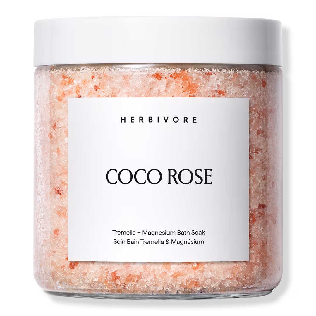 HERBIVORE  COCO ROSE Tremella + Magnesium Bath Soak