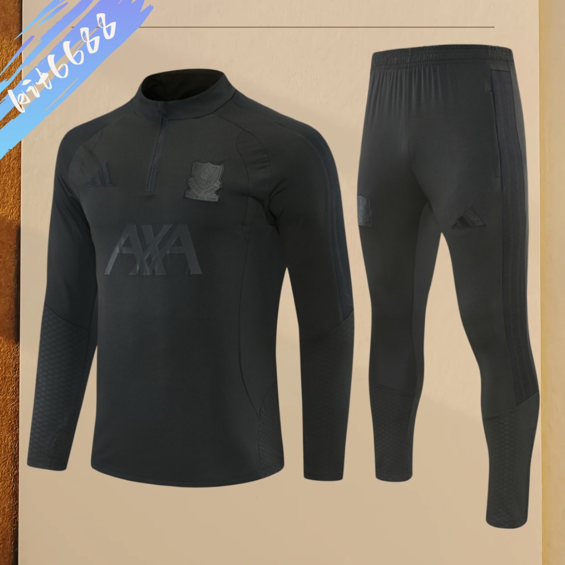 26/27 Liverpool Half Zip Training Kit (Adult Kids Kit)