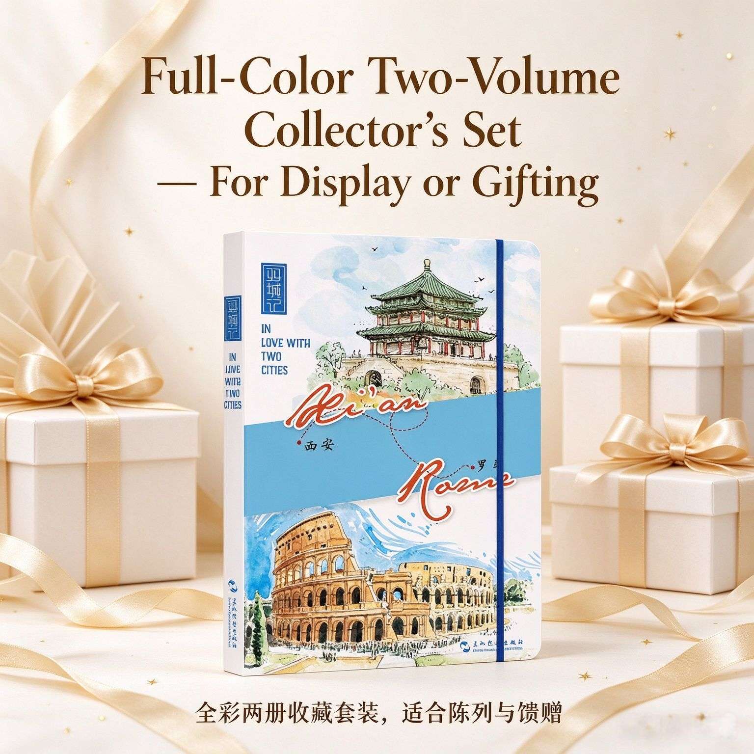 In Love with Two Cities: Xi‘an - Rome — A Cross-Cultural Illustrated Travelogue