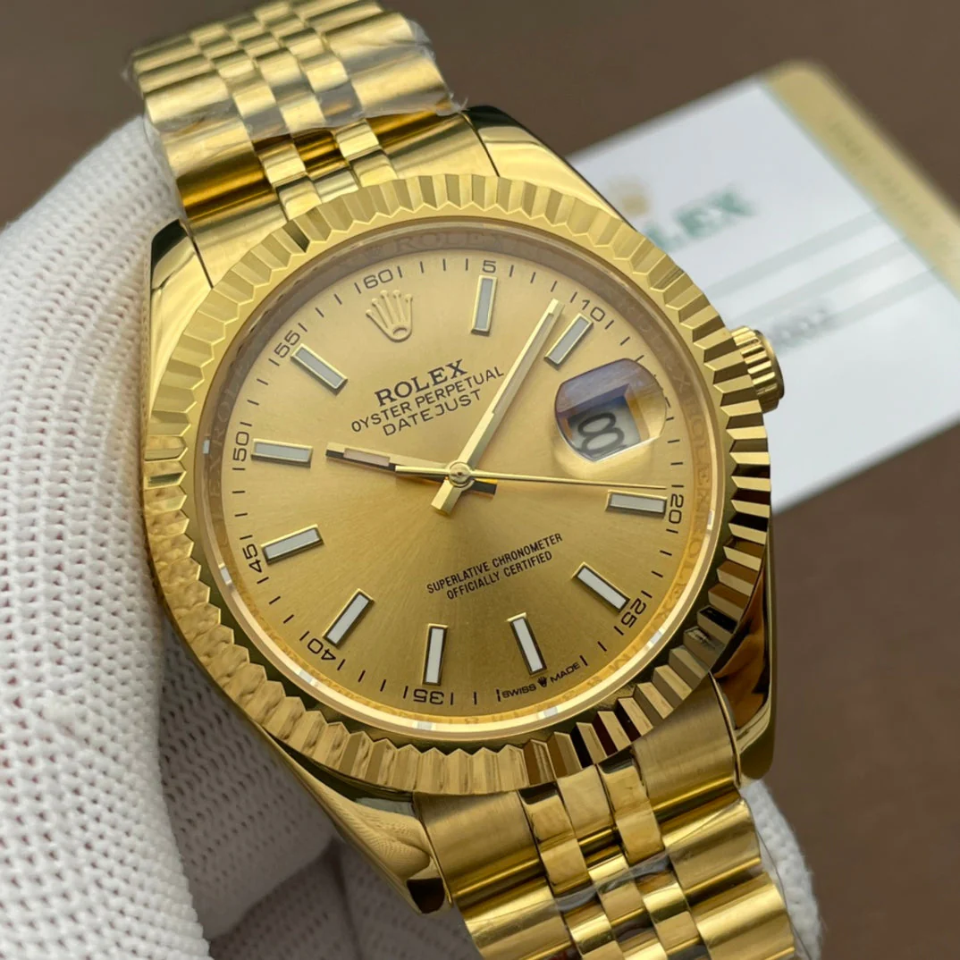 Rolex Watch Datejust 41mm Gold Stainless Steel