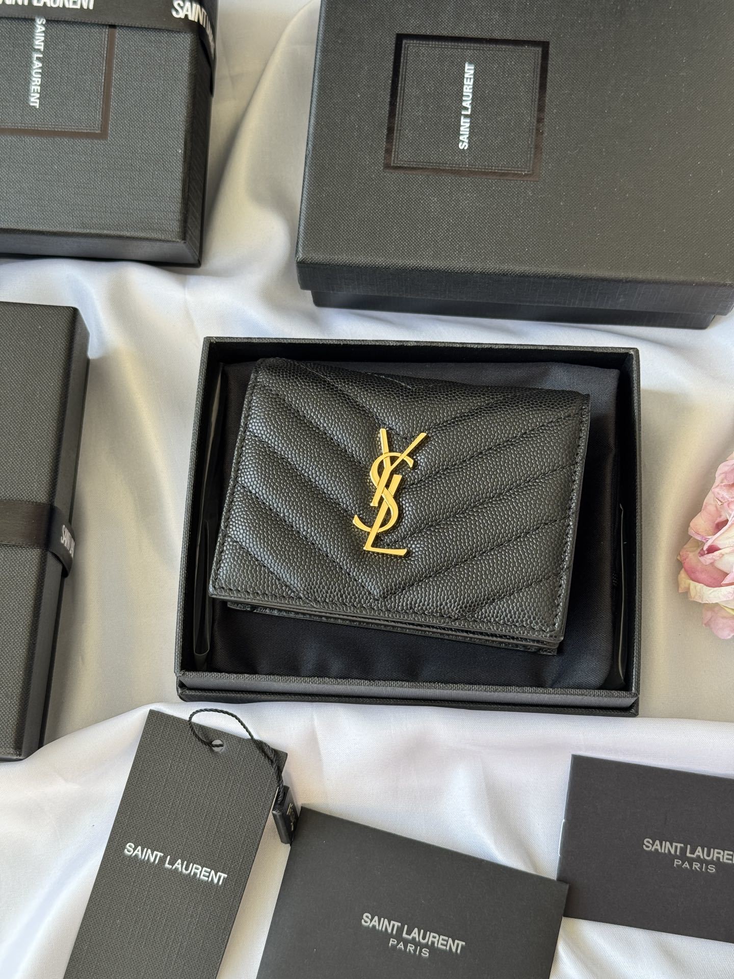 YSL Wallets Card Holder Wallet 530841