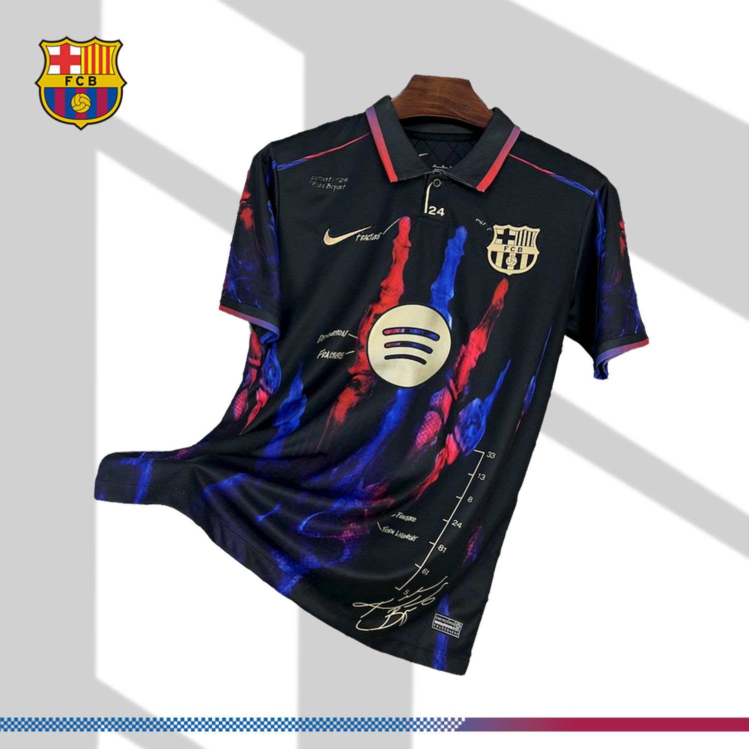 2025/2026 Barcelona Special Edition Football Jersey (Fan Edition)