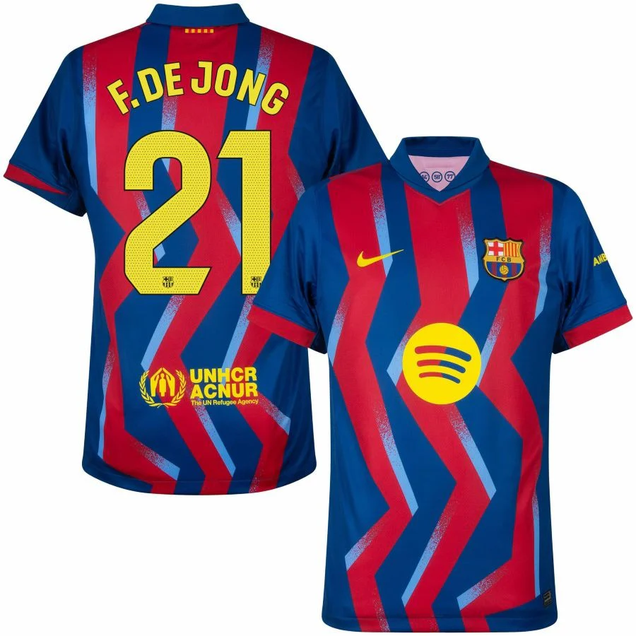 Barca F.De Jong 21 Fourth Jersey Men 2025 2026