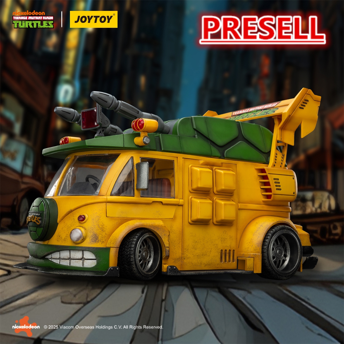 JOYTOY JT02540 Teenage Mutant Ninja Turtles TMNT Turtle Van - JOYTOY WORLD