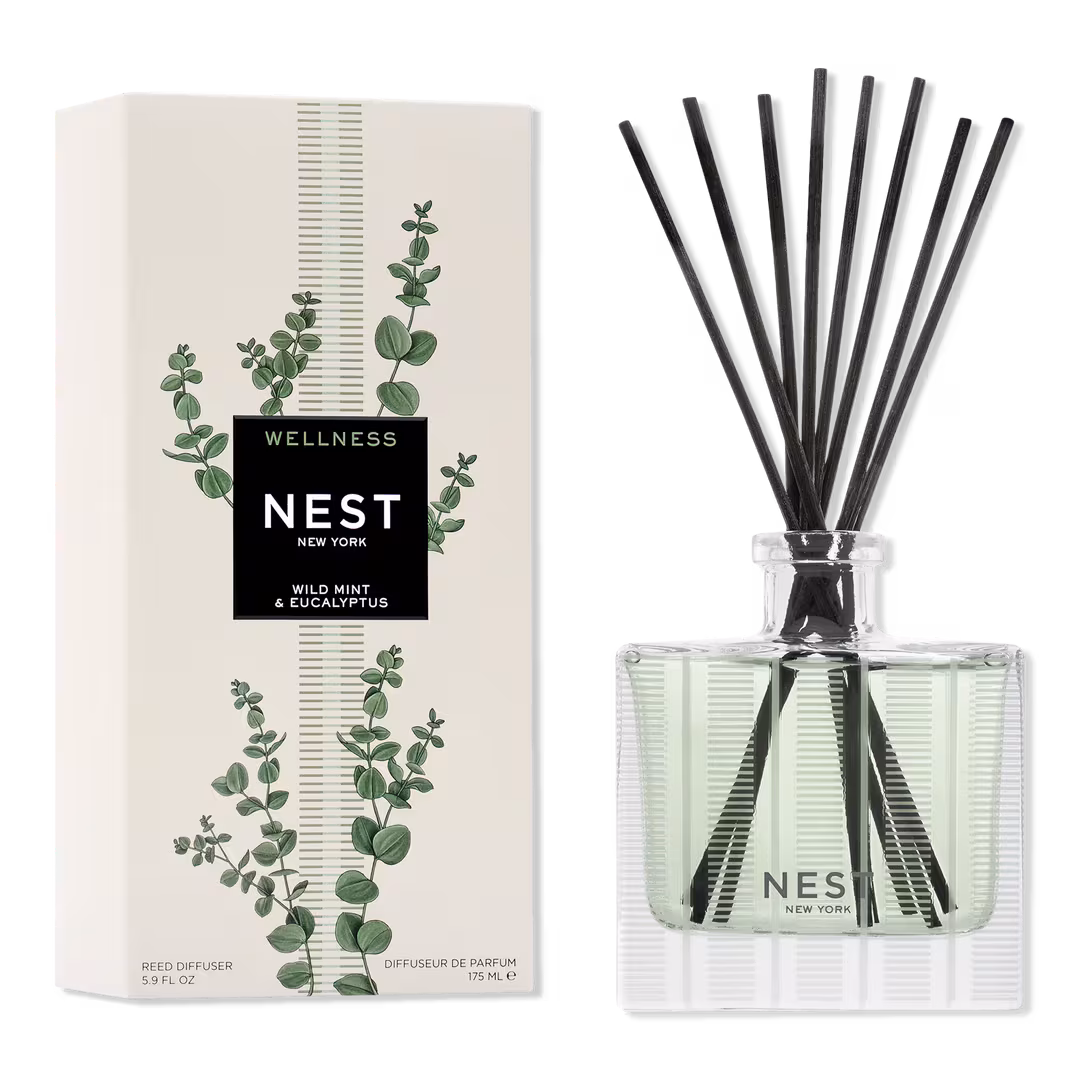 NEST New York  Wild Mint & Eucalyptus Reed Diffuser