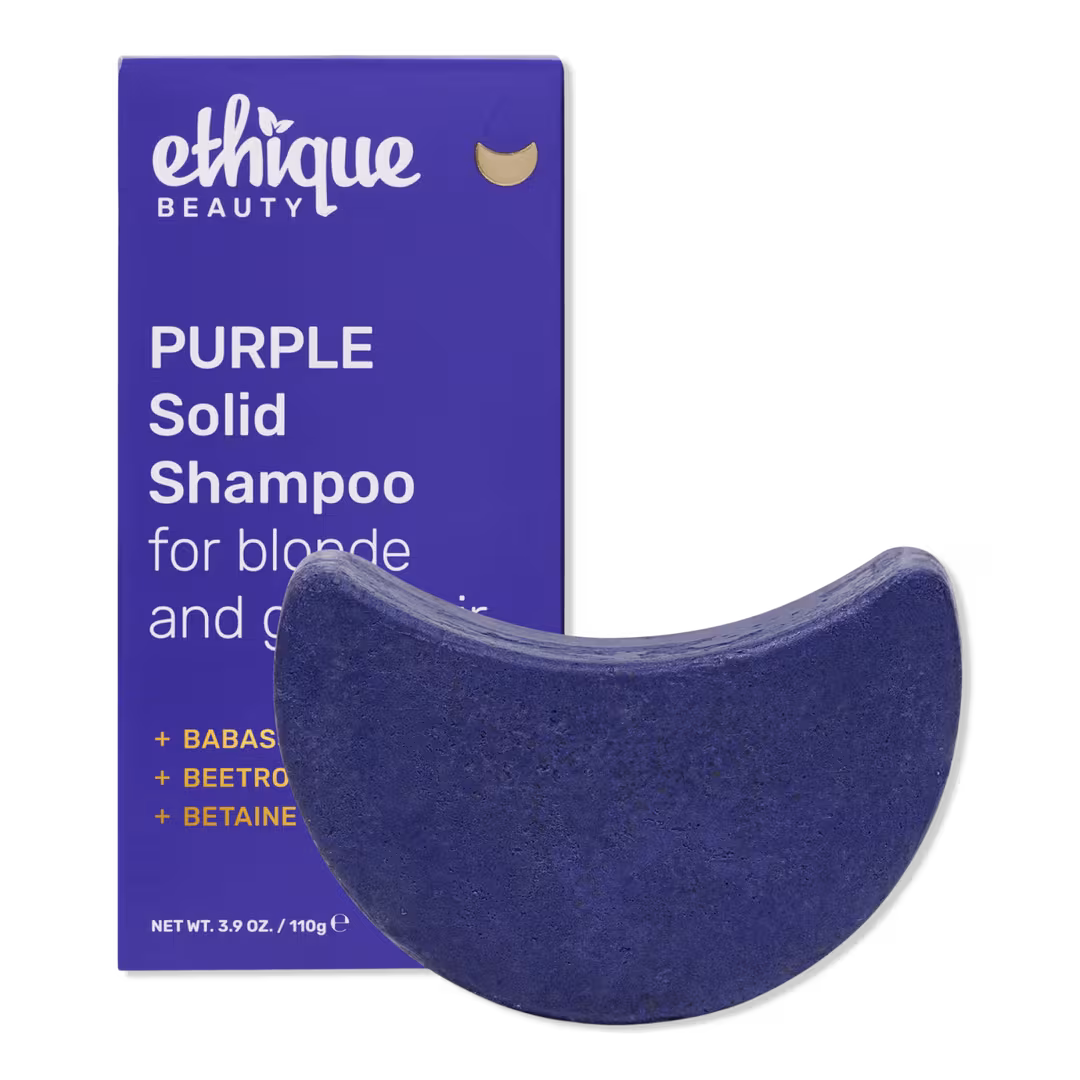 Ethique Beauty  Purple Solid Shampoo Bar