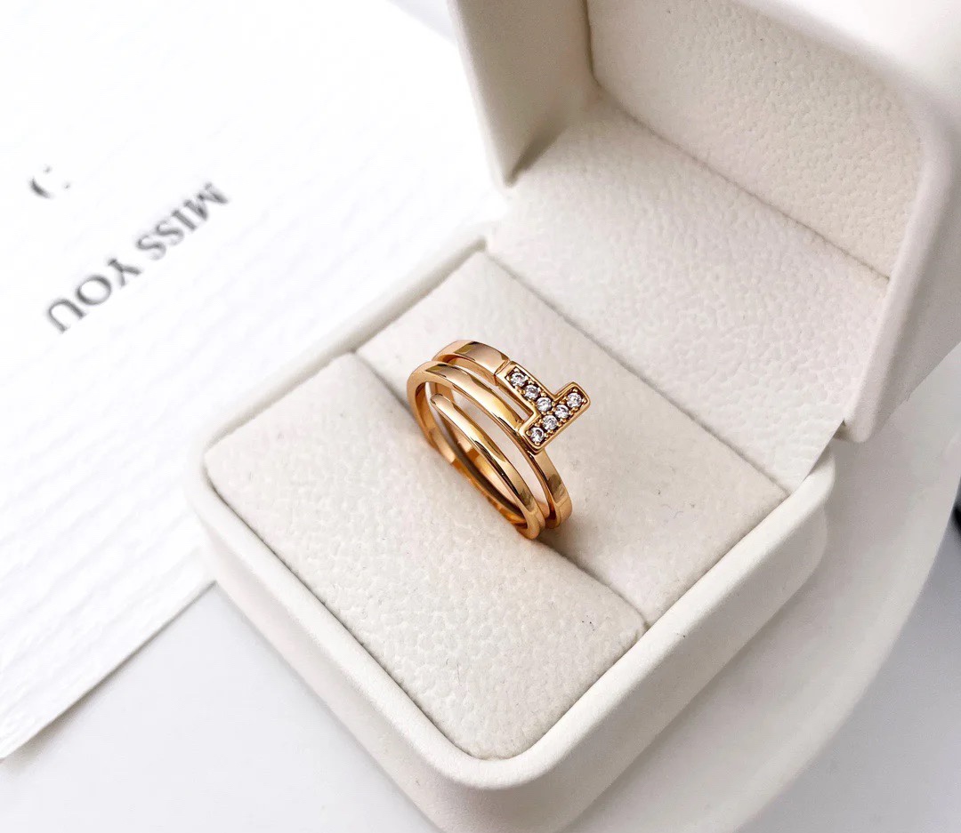 Tiffany T Diamond Square Wrap Ring