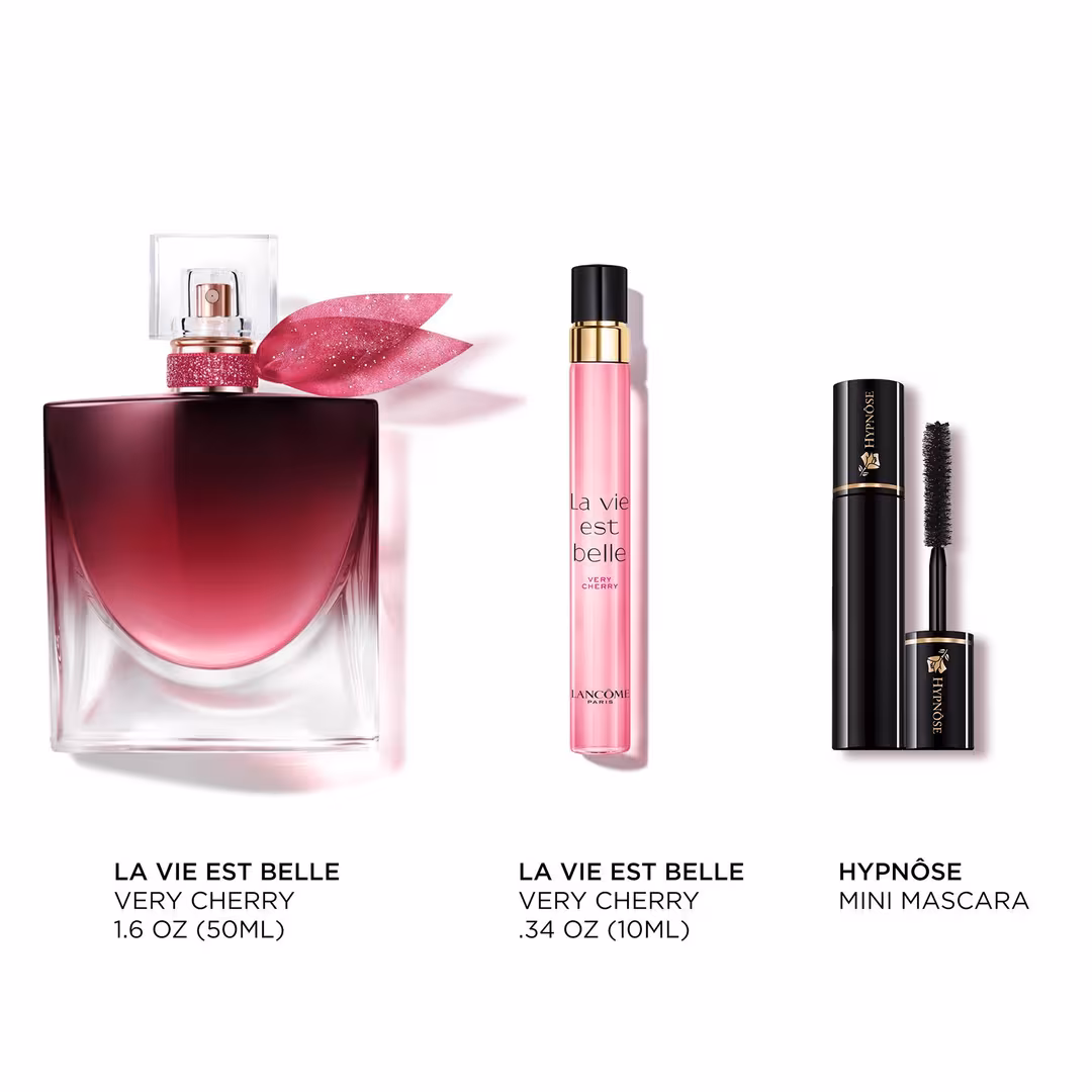 Lancôme  La Vie est Belle L'Elixir Very Cherry & Hypnôse Drama Mascara 3 Piece Gift Set