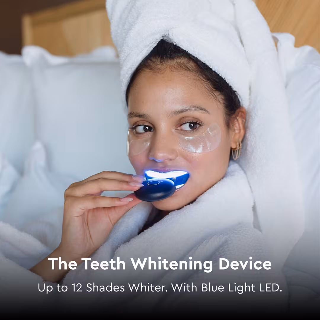 Moon  The Teeth Whitening Device - At Home Whitening Kit with LED Light