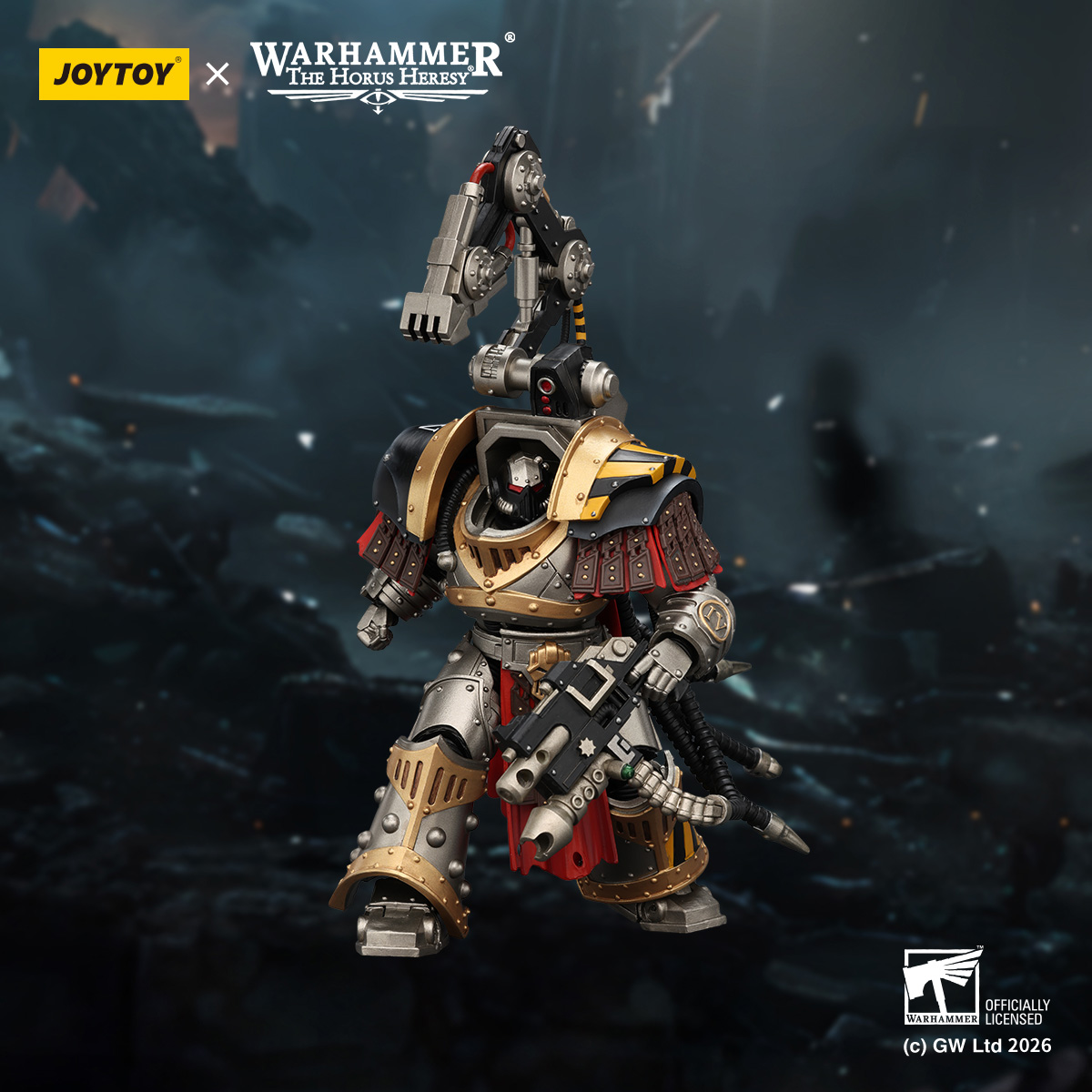 JOYTOY JT04193 Warhammer The Horus Heresy 1:18  lron Warriors Warsmith - JOYTOY WORLD