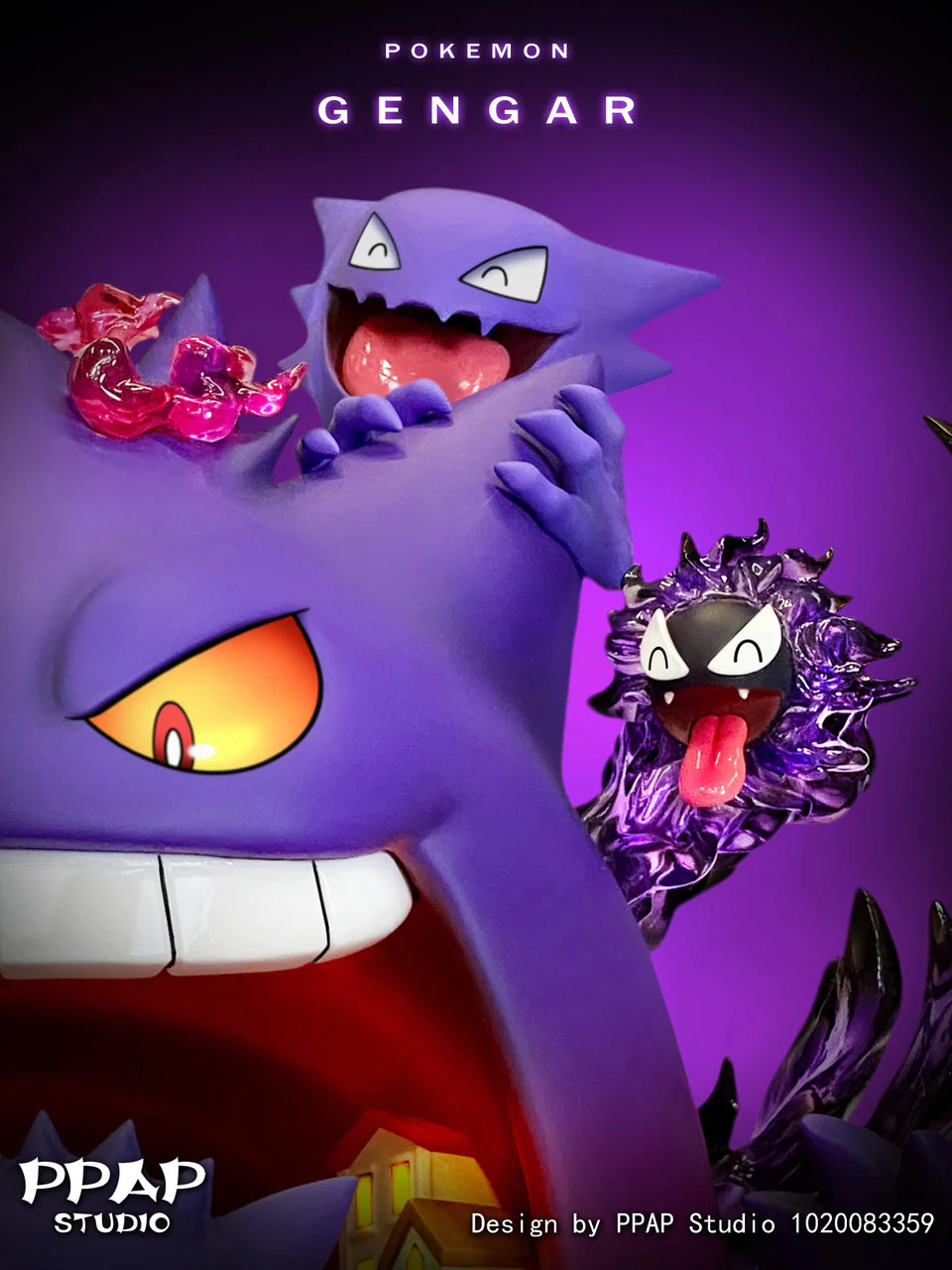 Pokemon - Gengar | Resin Statue | by PPAP Studio