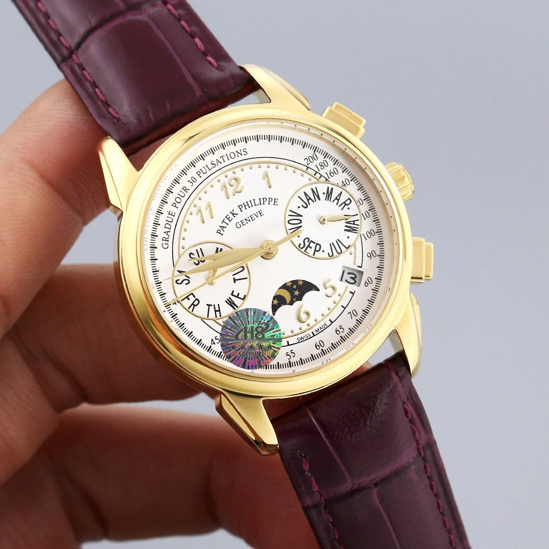 Patek Watch COMPLICATIONS 7150 ANNUAL CALENDAR MOONPHASE
