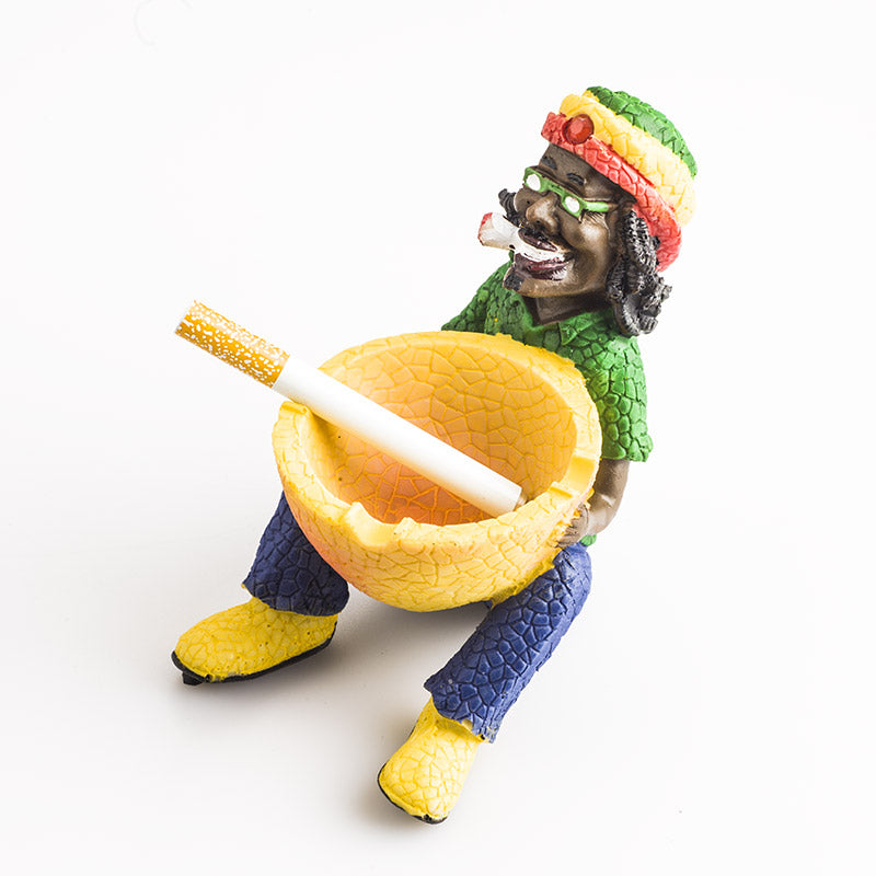 Bob Marley Jamaican Resin Ashtray