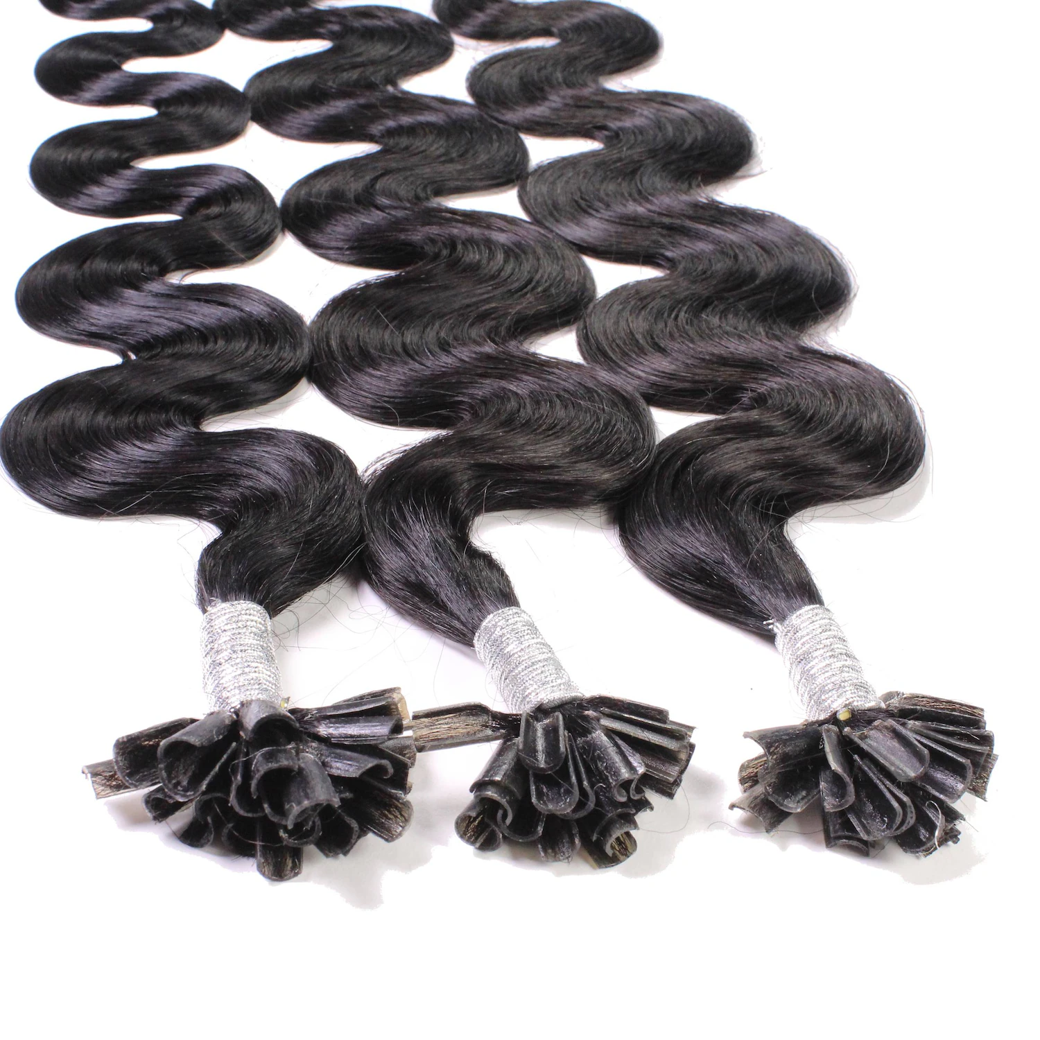 Bonding Extensions Echthaar #4/0 Mittelbraun 1g