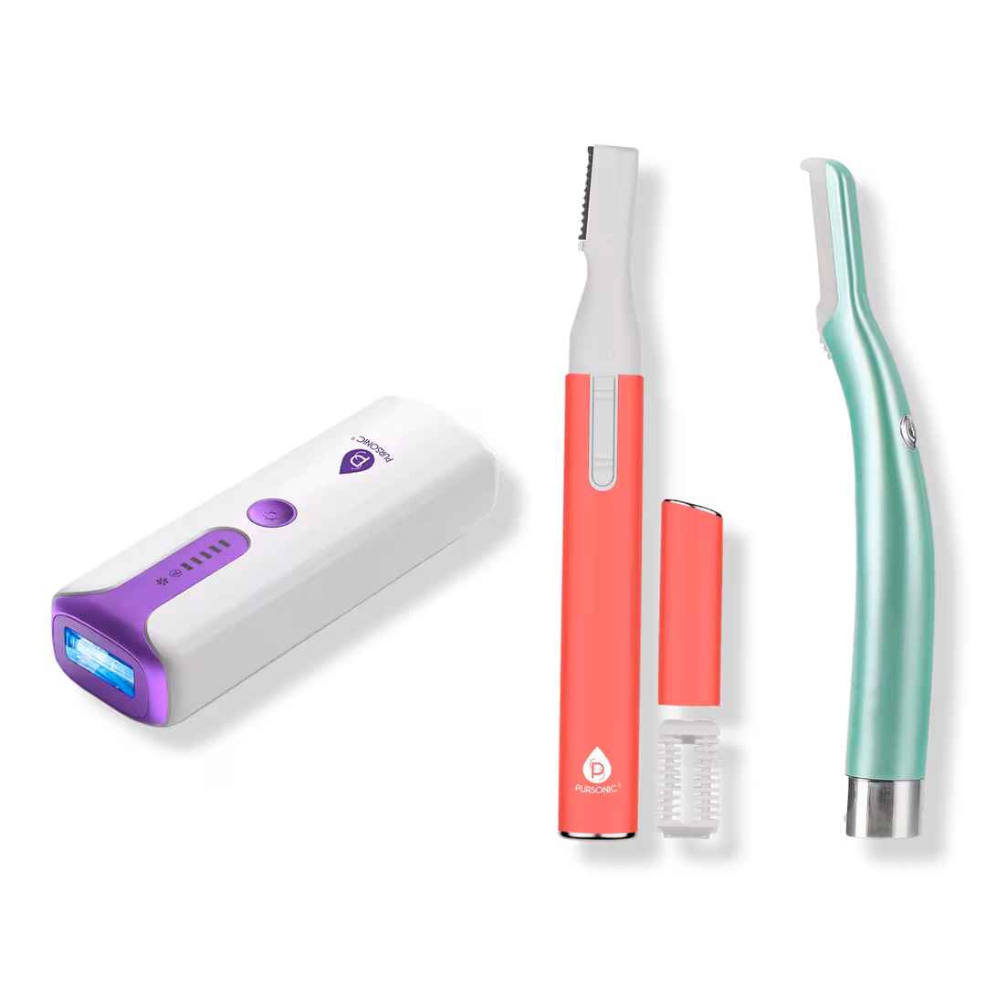PURSONIC  IPL Laser Device & Precision Grooming Set