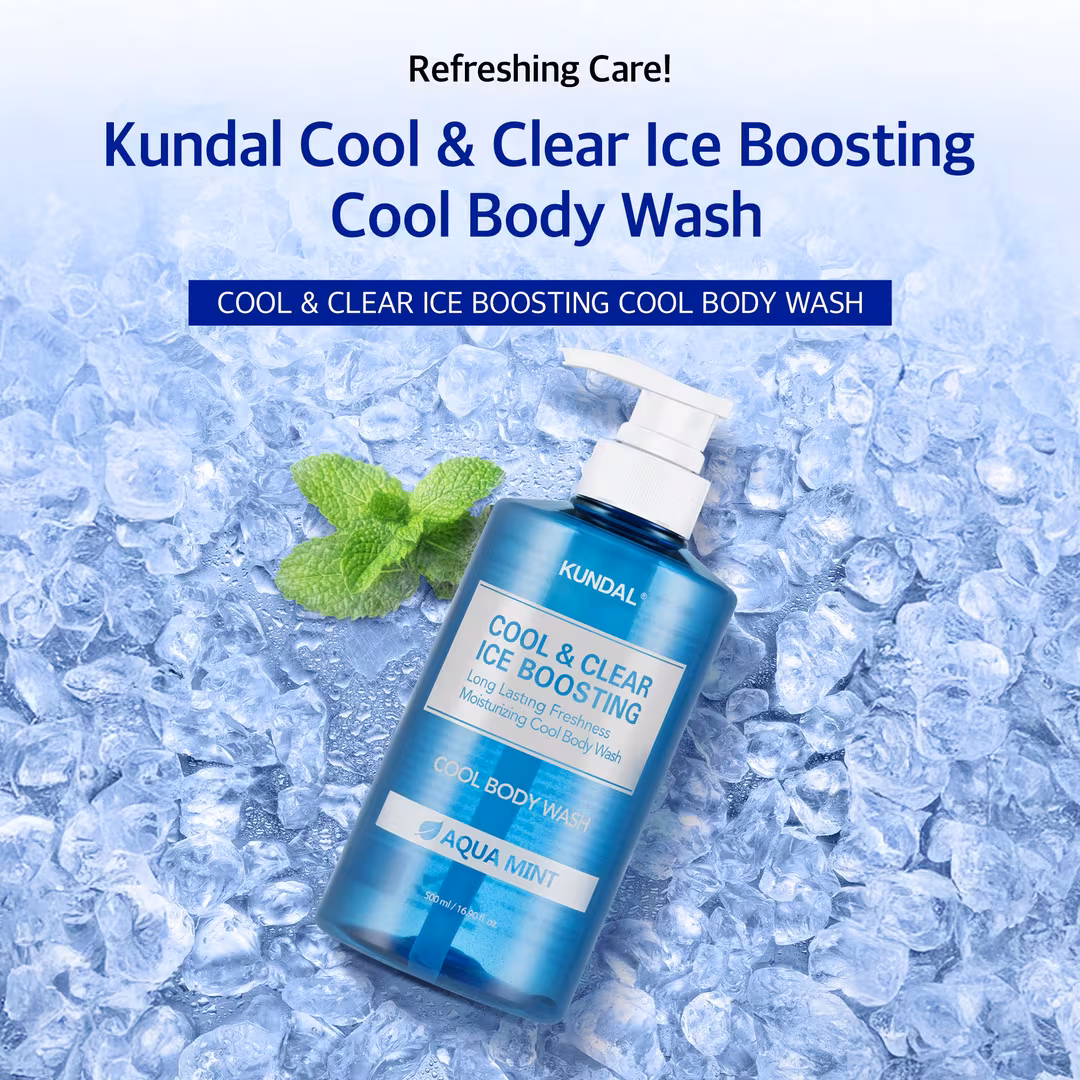 KUNDAL  Cool & Clear Ice Boosting Body Wash
