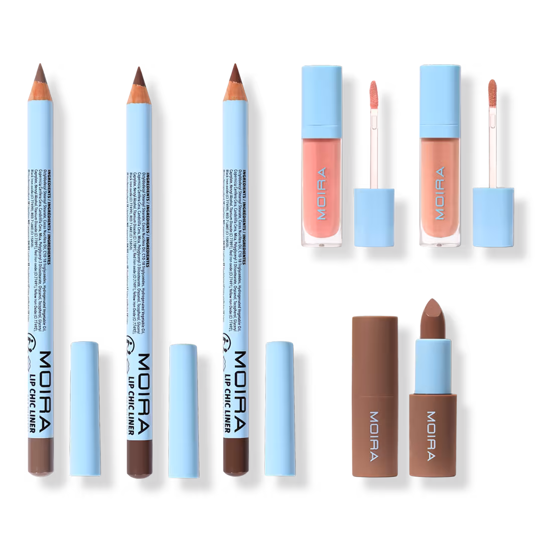 Moira Cosmetics  Cool Brown Lip Kit