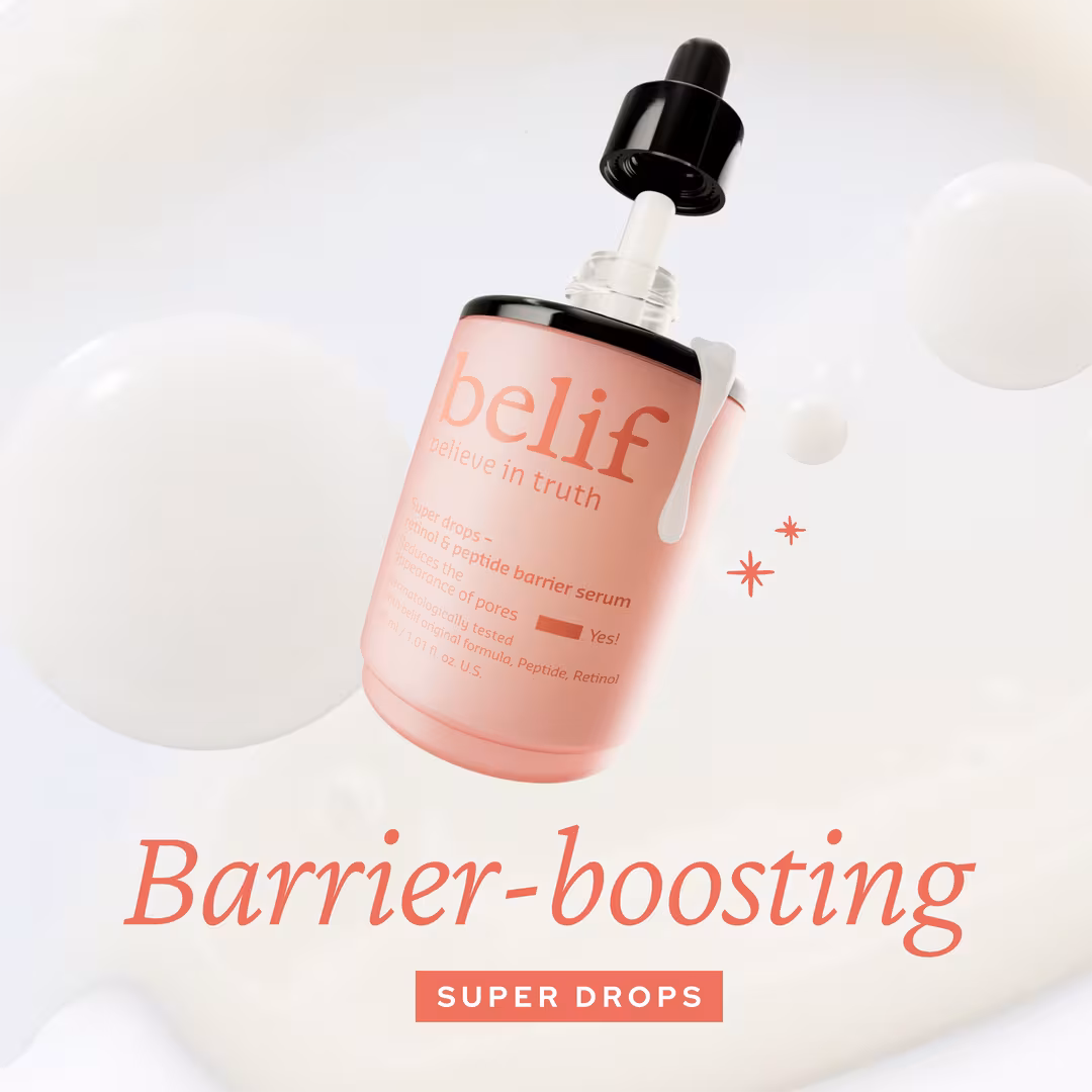 belif  Super Drops Retinol and Peptide Barrier Serum