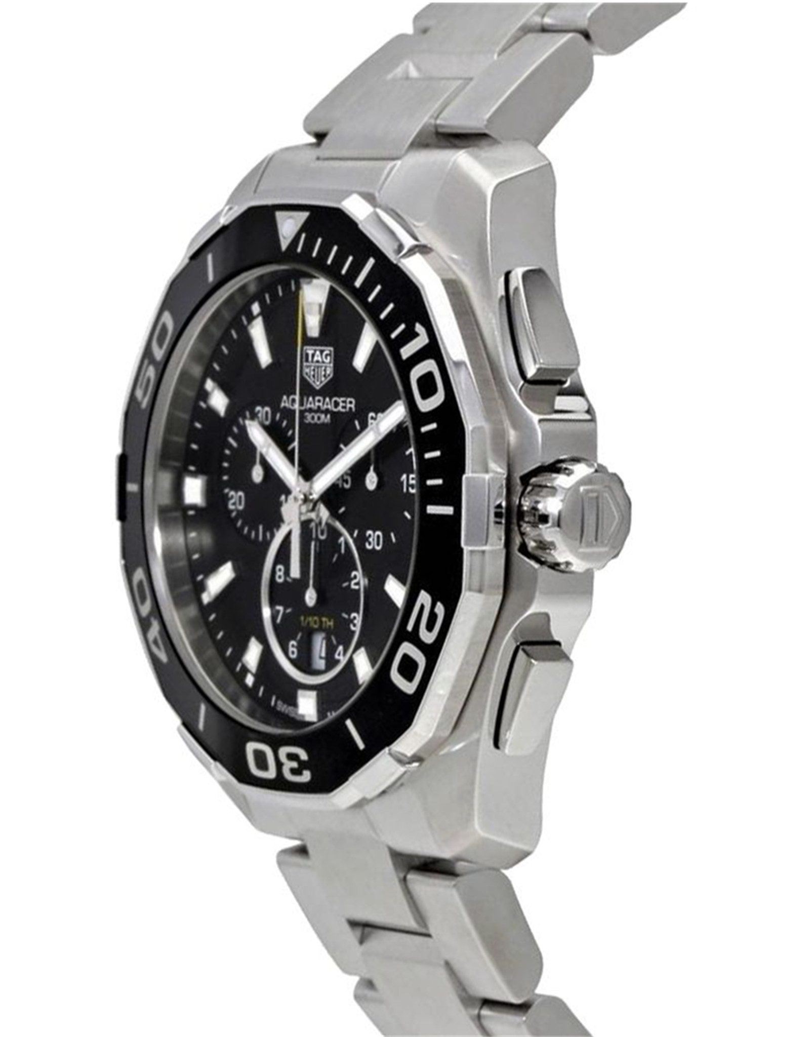Replica Tag Heuer Aquaracer Black Dial Chronograph Men's Watch CAY111A.BA0927 43 MM