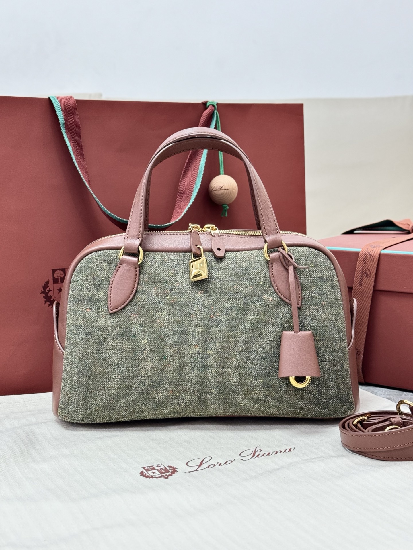 Loro Piana new Needle crossbody bag handbag