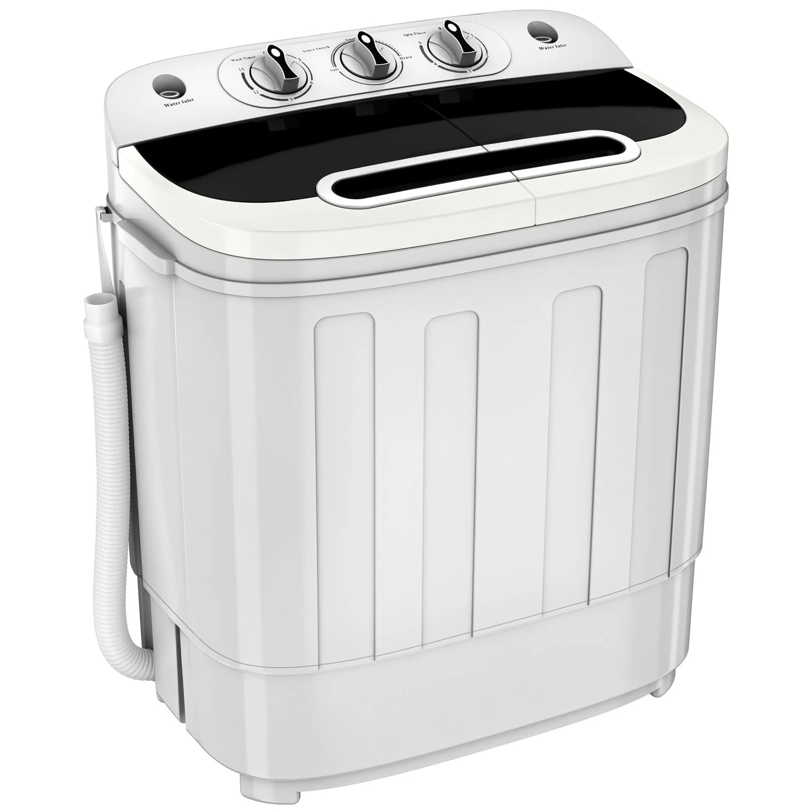 Twin Tub Washing Machine Fast Dryer & Efficient Spin Washer for Small Room