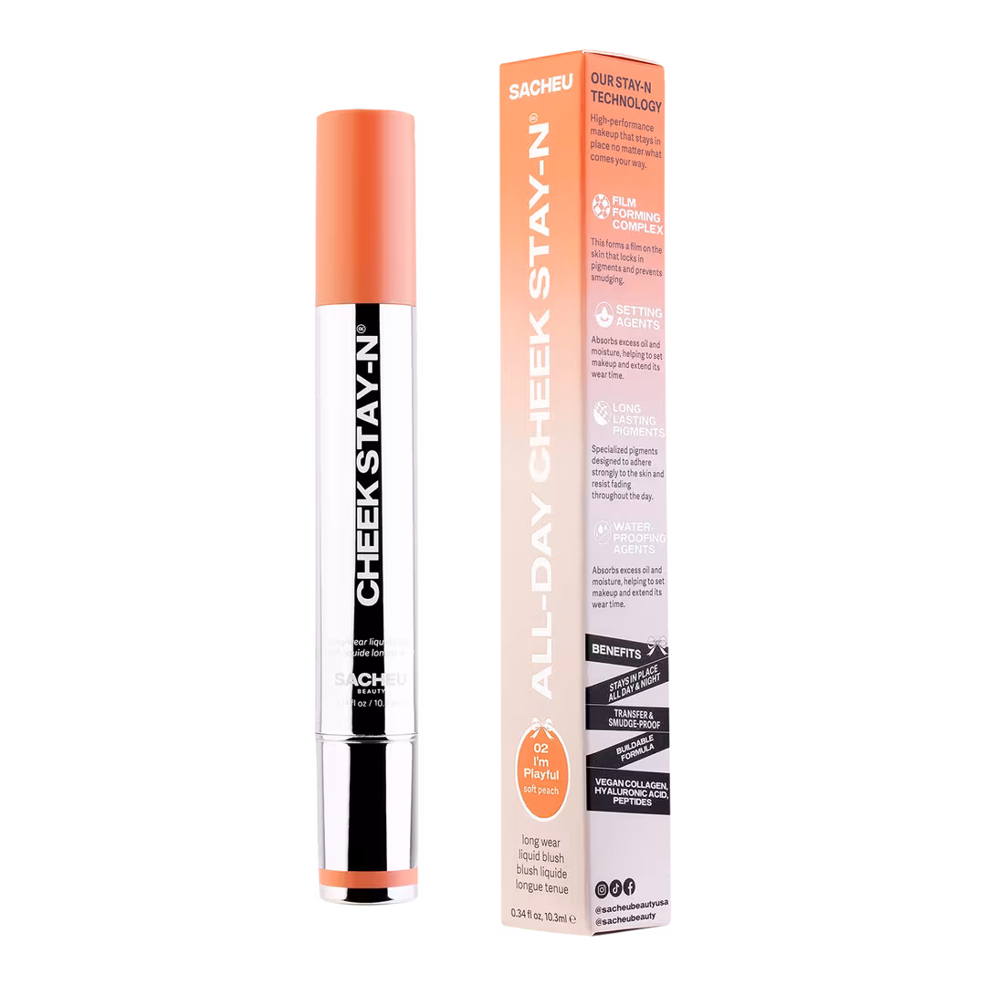 SACHEU  CHEEK STAY-N All-Day Liquid Blush