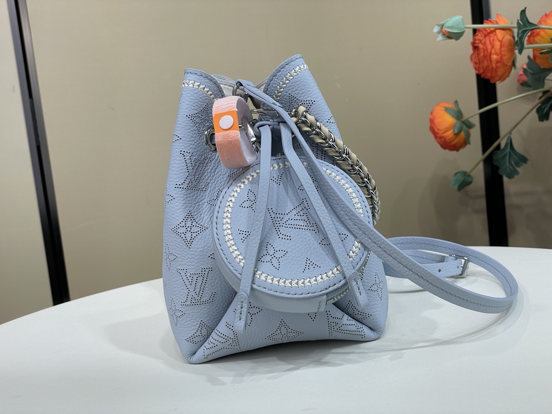 LV Bella Bucket Handbag Light Blue M57068 28885