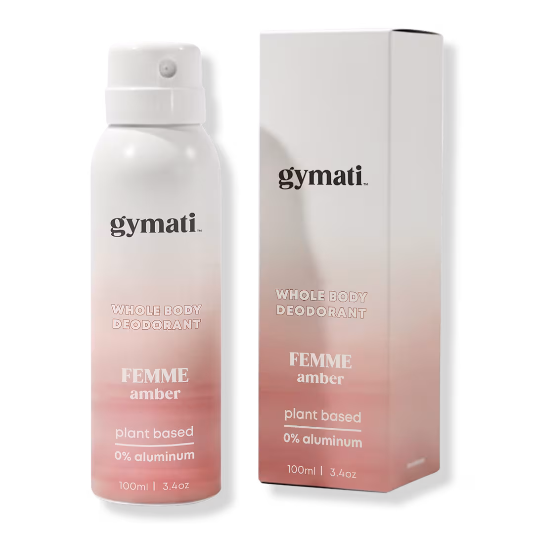 Gymati  Femme Amber Whole Body Deodorant Spray