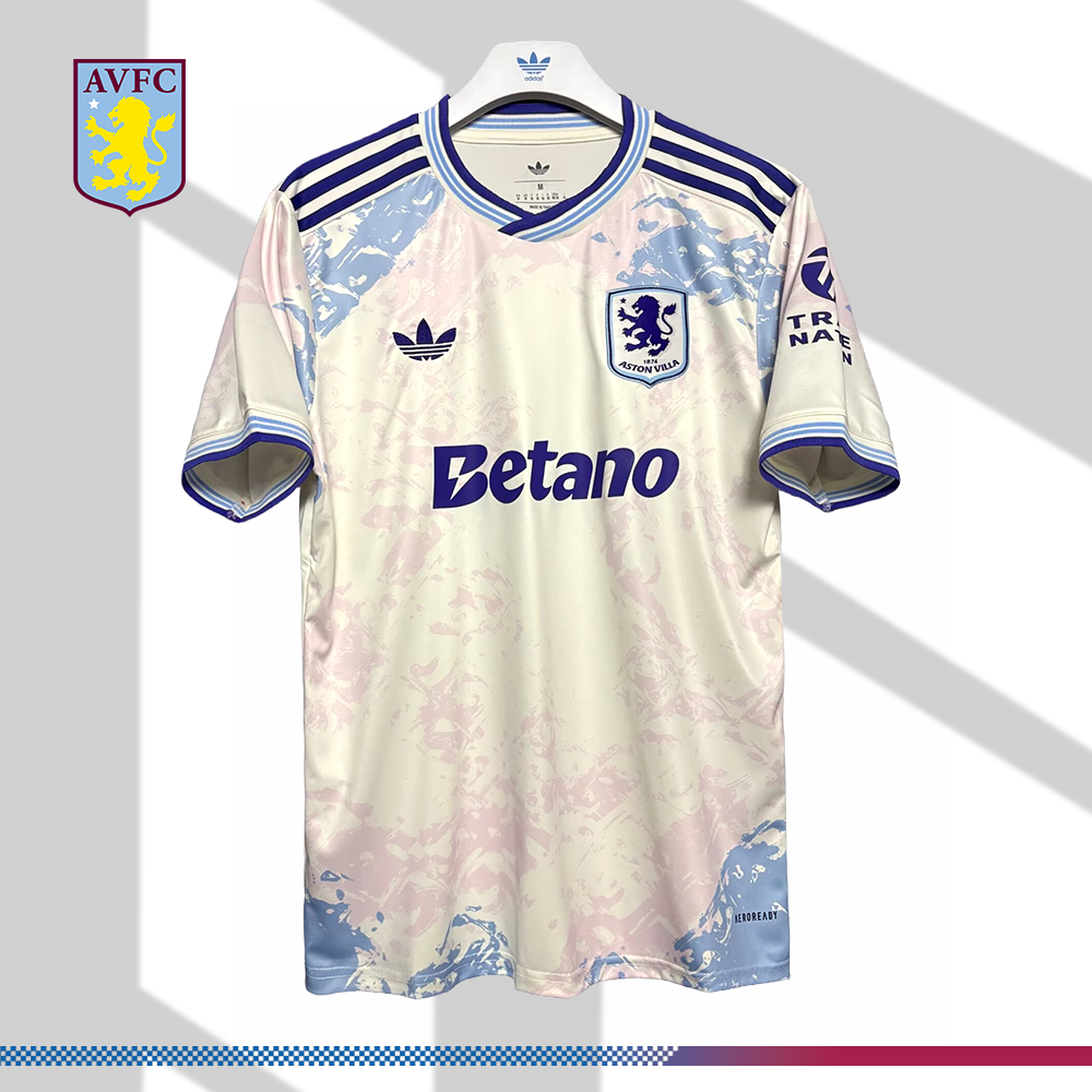 2025/2026 Aston Villa Third Football Shirt （Fans）